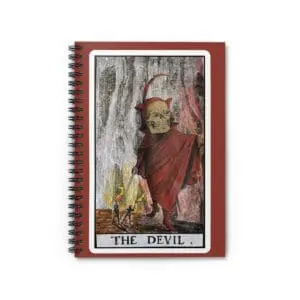 The Devil Spiral Notebook – Shadow Work & Awareness | PocketFate