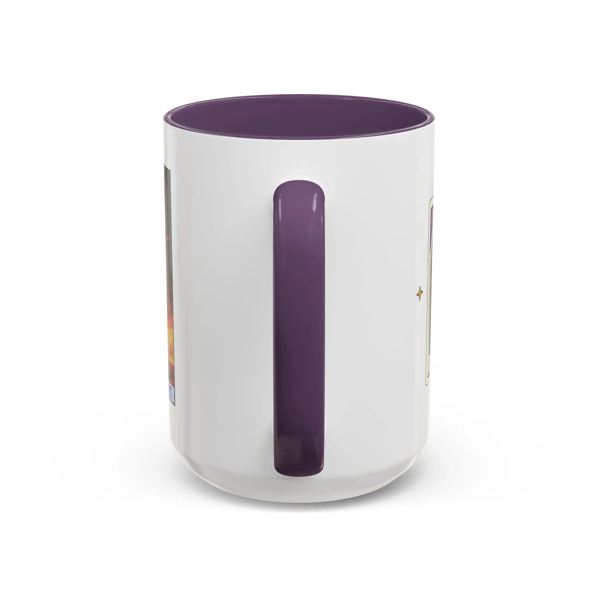 The Chariot Tarot Accent Mug – Unicorn Power & Forward Motion Coffee Cup (11oz, 15oz) - Image 68