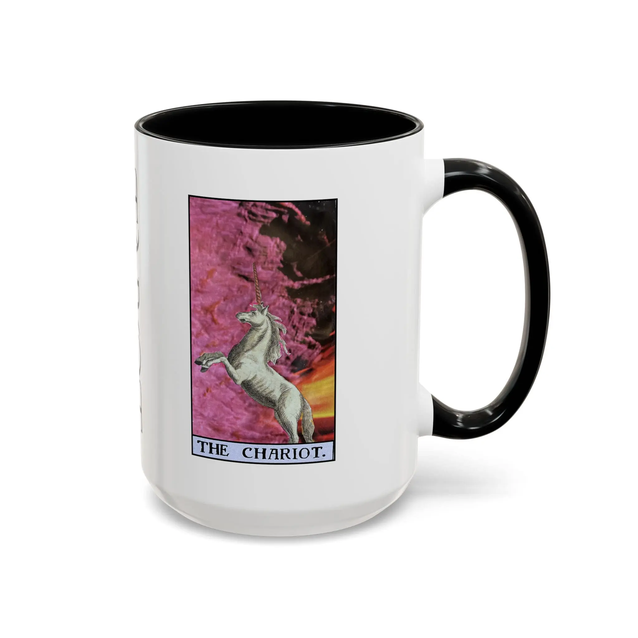 The Chariot Tarot Accent Mug – Unicorn Power & Forward Motion Coffee Cup (11oz, 15oz) - Image 18