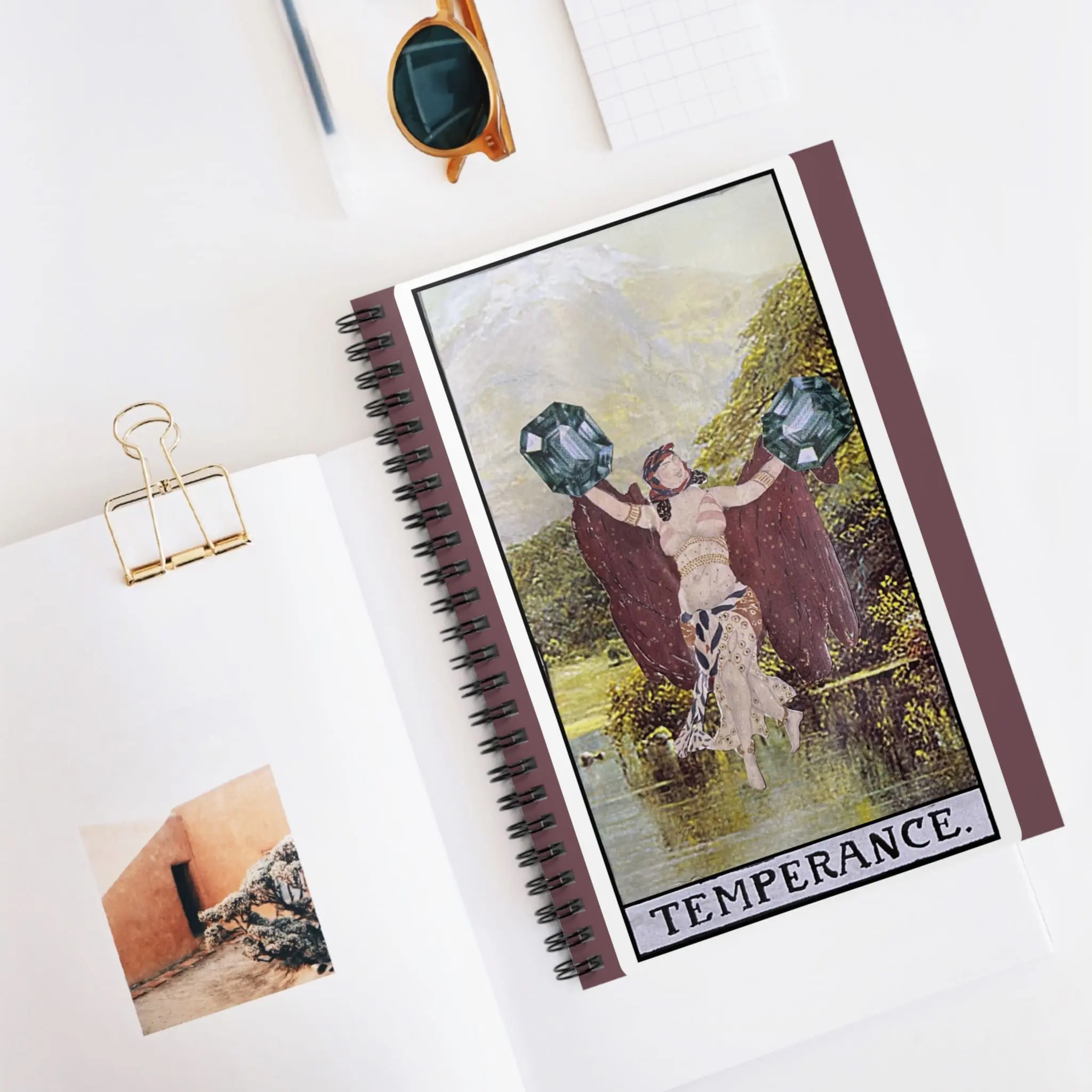 Temperance Spiral Notebook – Balance & Flow | PocketFate - Image 5