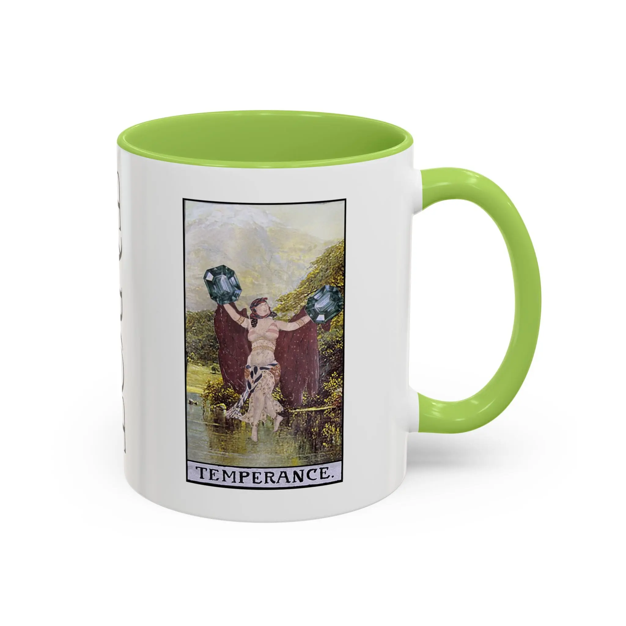 Temperance Tarot Accent Mug – PocketFate Balance & Harmony Coffee Cup (11oz, 15oz) - Image 58