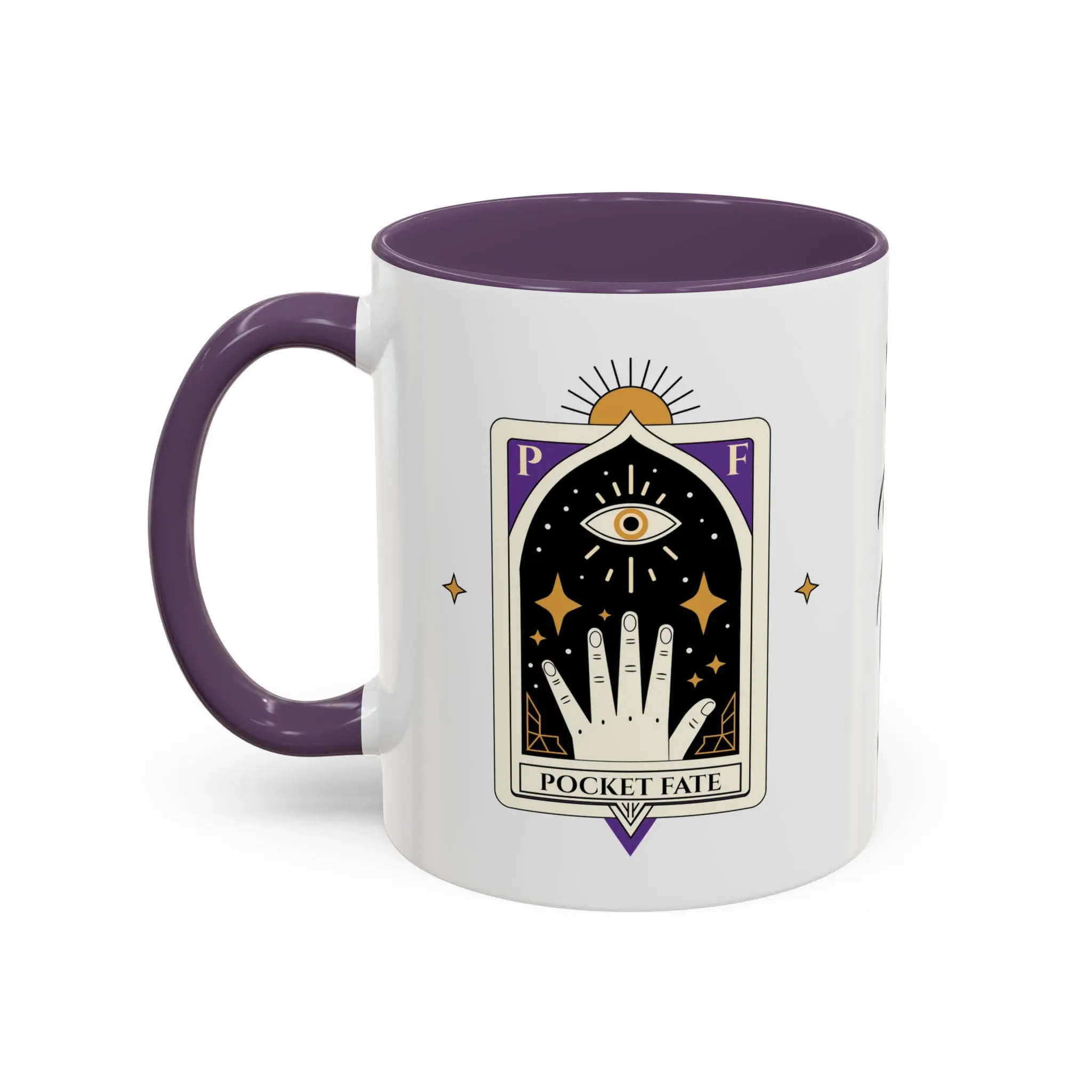 The Chariot Tarot Accent Mug – Unicorn Power & Forward Motion Coffee Cup (11oz, 15oz) - Image 63