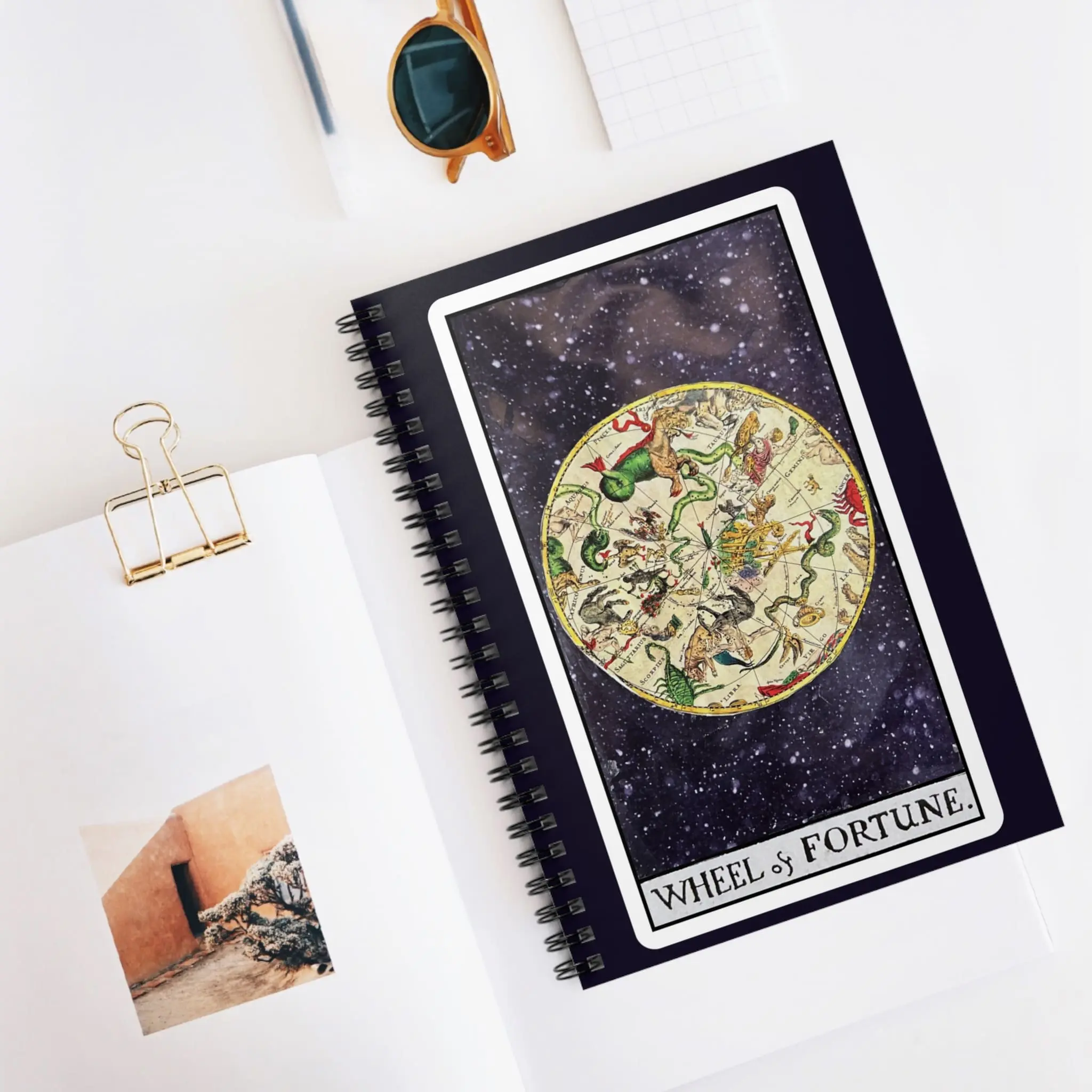 The Wheel of Fortune Spiral Notebook – Cycles & Change | PocketFate - Image 5