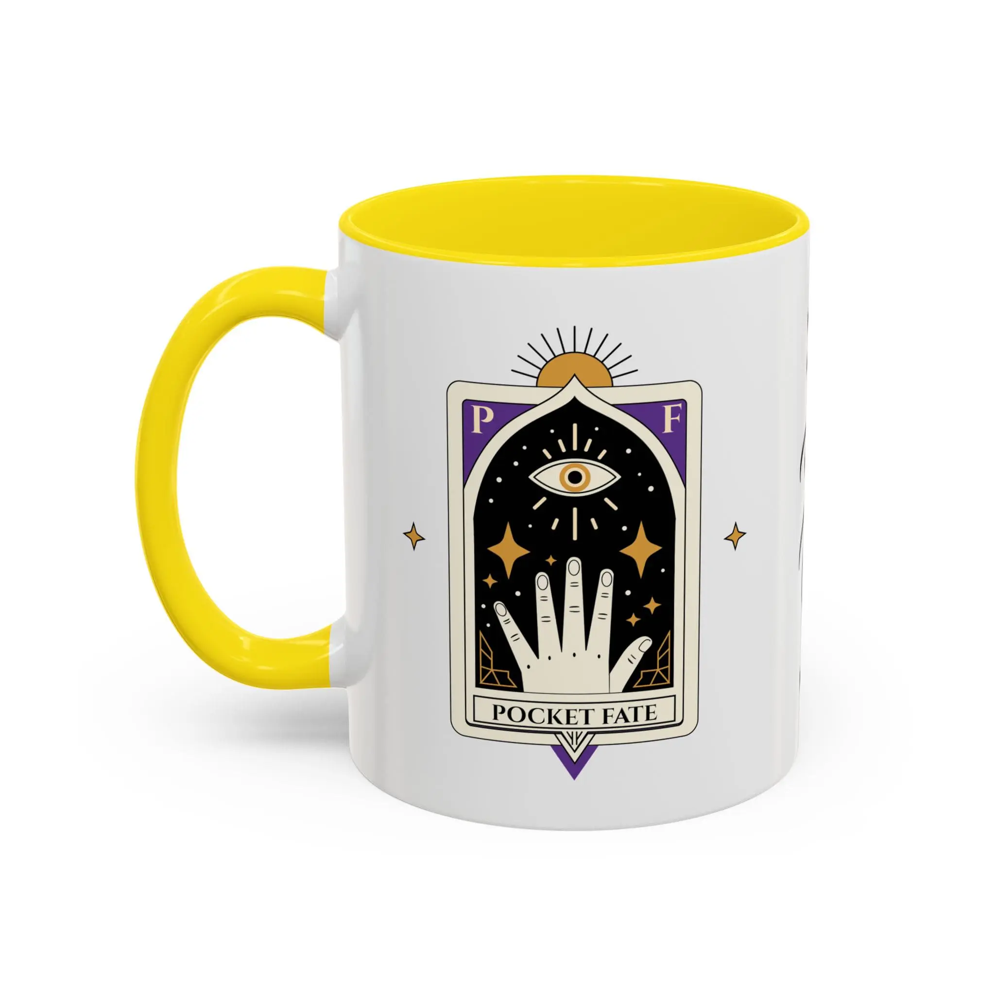 The Chariot Tarot Accent Mug – Unicorn Power & Forward Motion Coffee Cup (11oz, 15oz) - Image 47