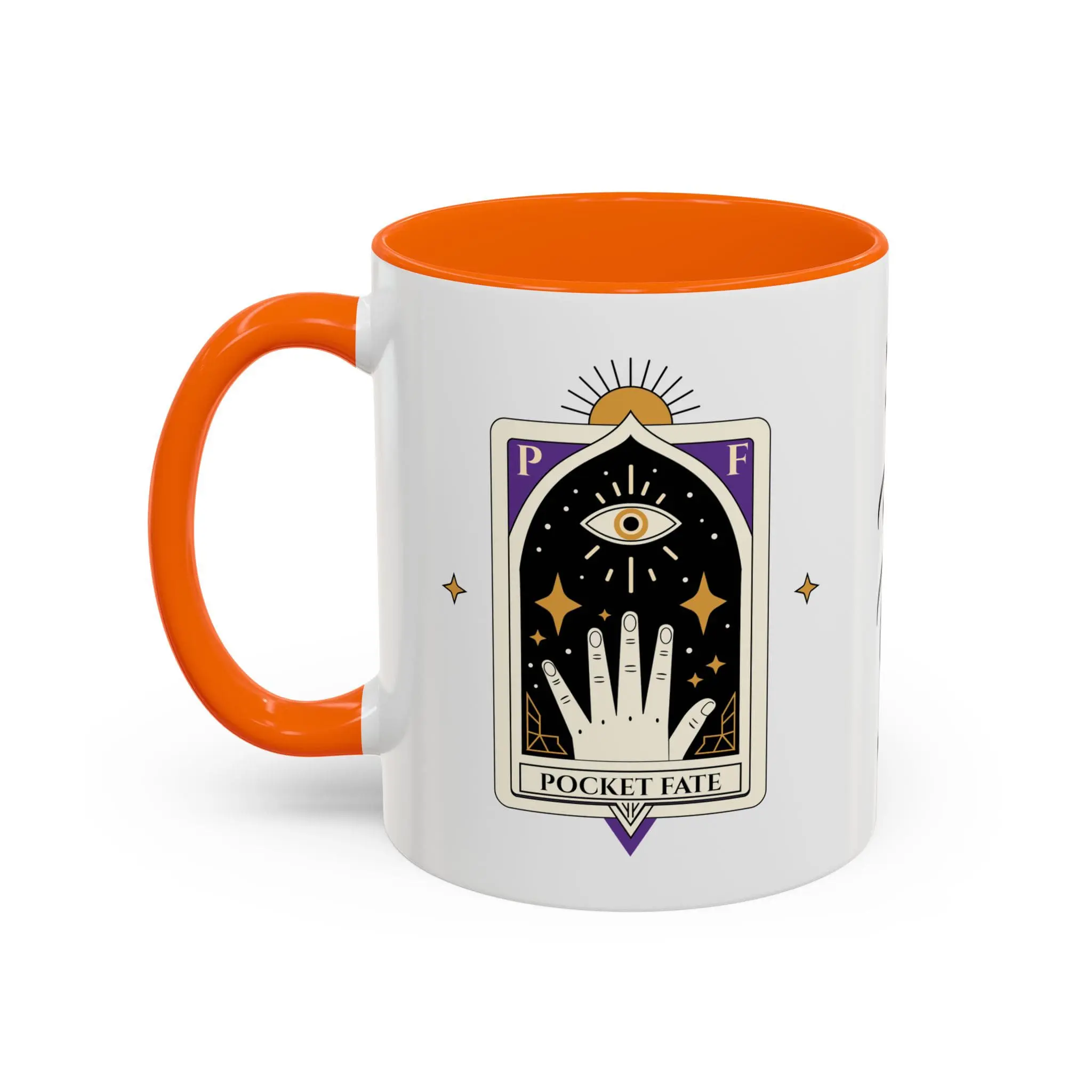 The Chariot Tarot Accent Mug – Unicorn Power & Forward Motion Coffee Cup (11oz, 15oz) - Image 43