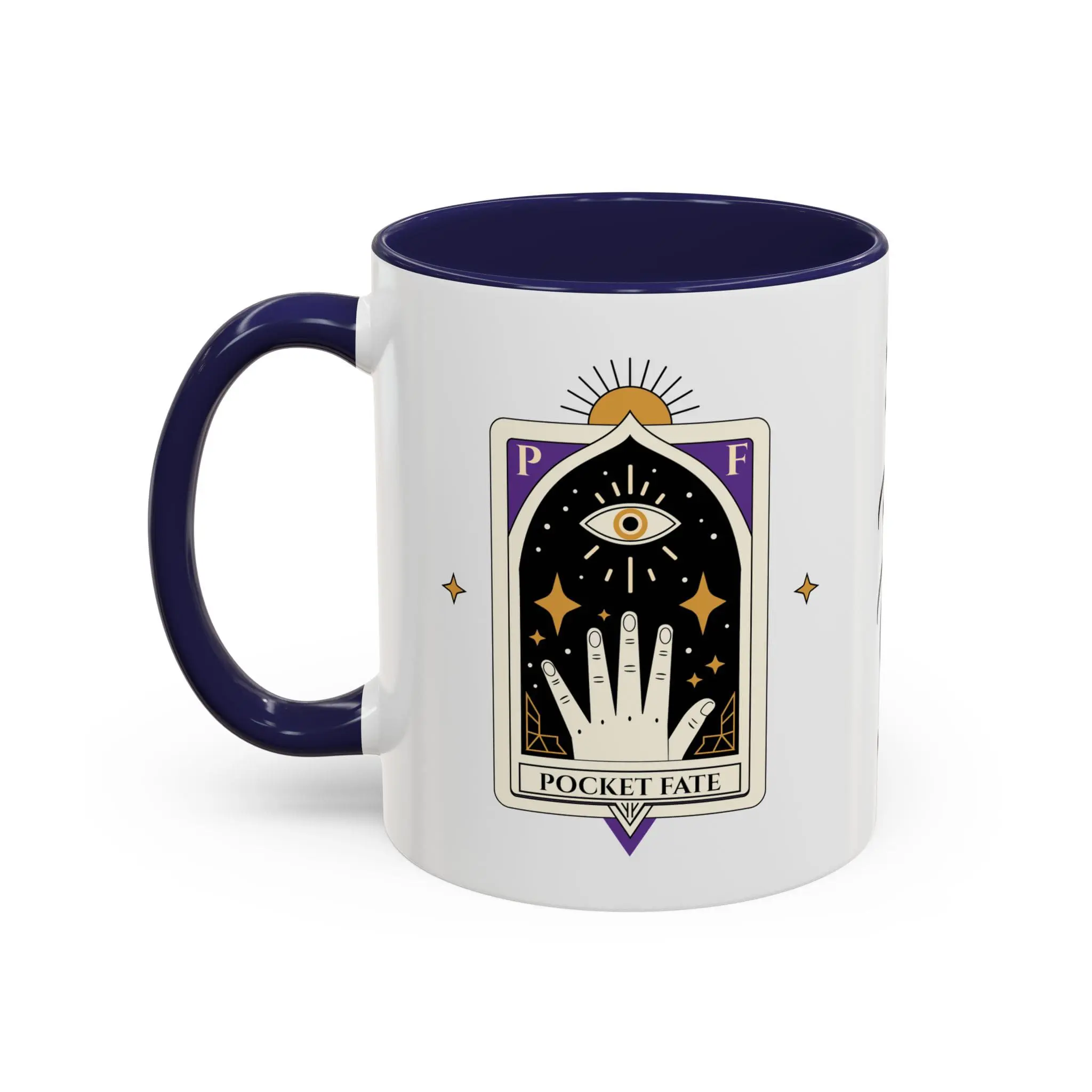 Temperance Tarot Accent Mug – PocketFate Balance & Harmony Coffee Cup (11oz, 15oz) - Image 7