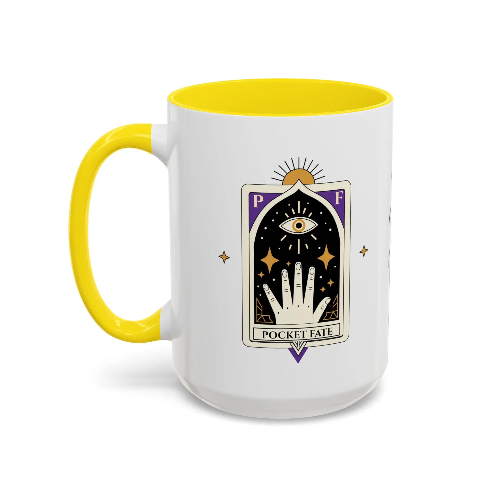 The Chariot Tarot Accent Mug – Unicorn Power & Forward Motion Coffee Cup (11oz, 15oz) - Image 55
