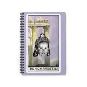 The High Priestess Spiral Notebook – Intuition & Inner Knowing | PocketFate