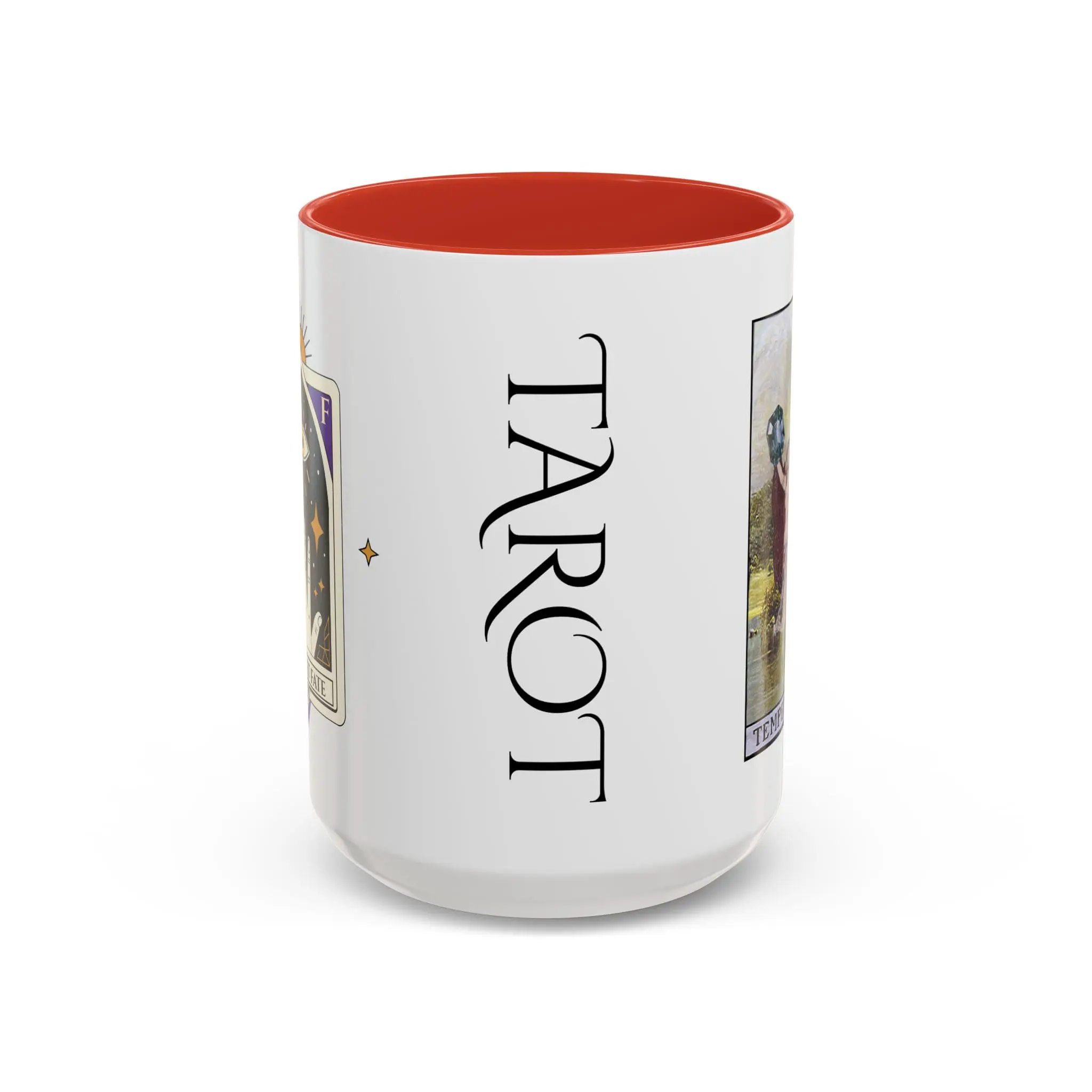 Temperance Tarot Accent Mug – PocketFate Balance & Harmony Coffee Cup (11oz, 15oz) - Image 29