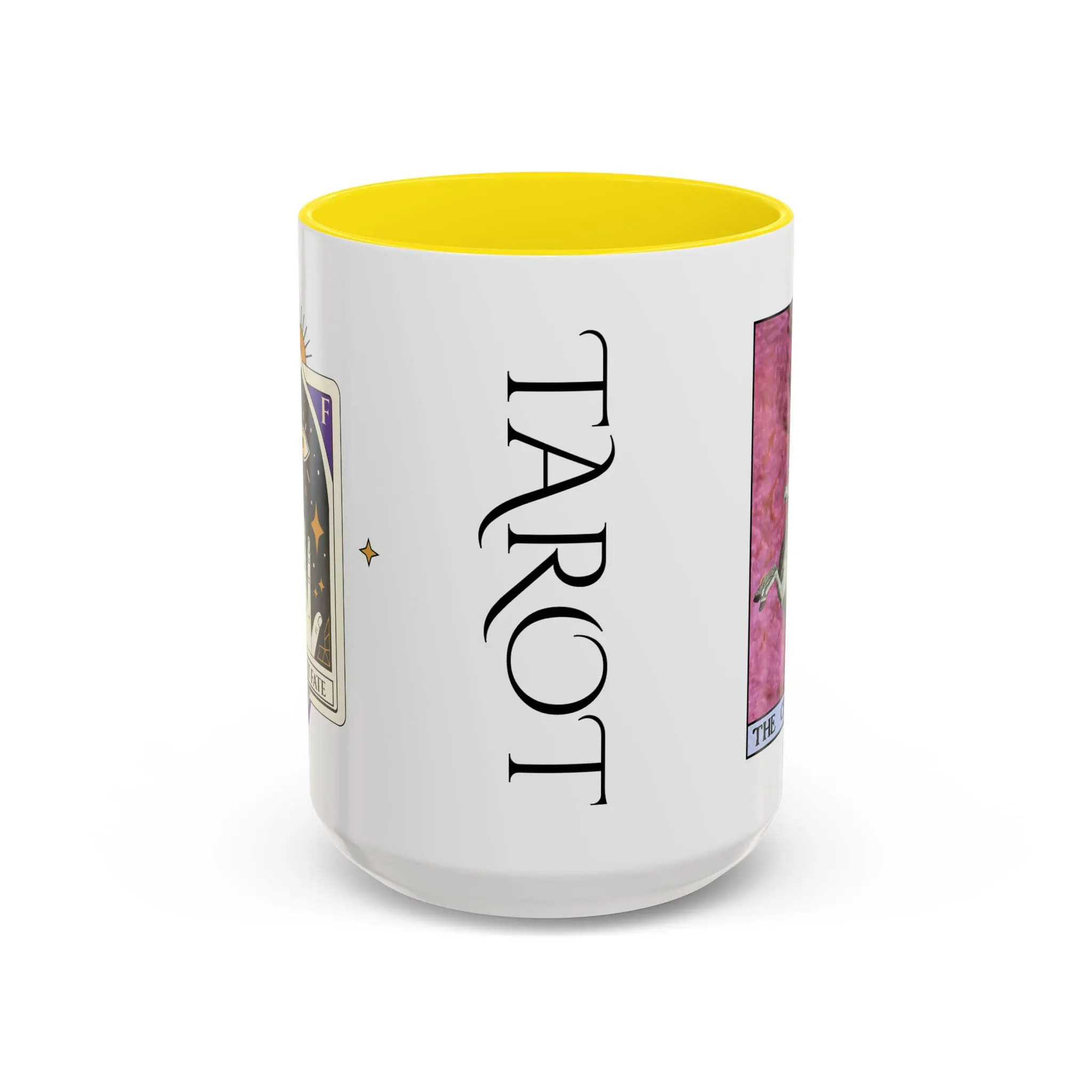 The Chariot Tarot Accent Mug – Unicorn Power & Forward Motion Coffee Cup (11oz, 15oz) - Image 53
