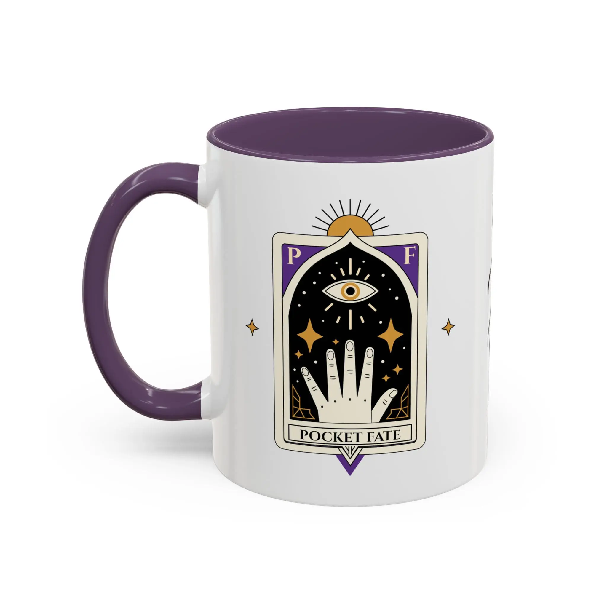 Temperance Tarot Accent Mug – PocketFate Balance & Harmony Coffee Cup (11oz, 15oz) - Image 63