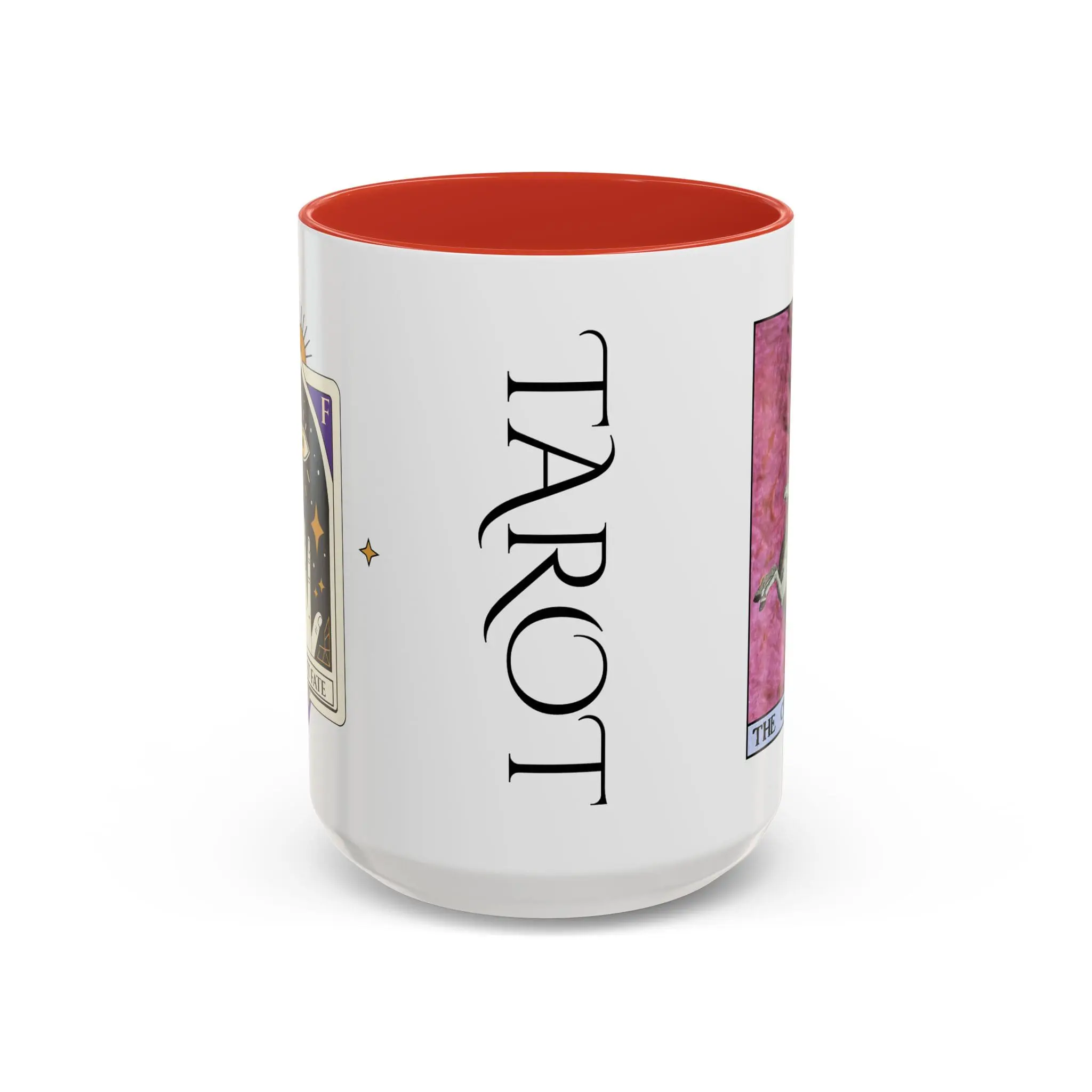 The Chariot Tarot Accent Mug – Unicorn Power & Forward Motion Coffee Cup (11oz, 15oz) - Image 29
