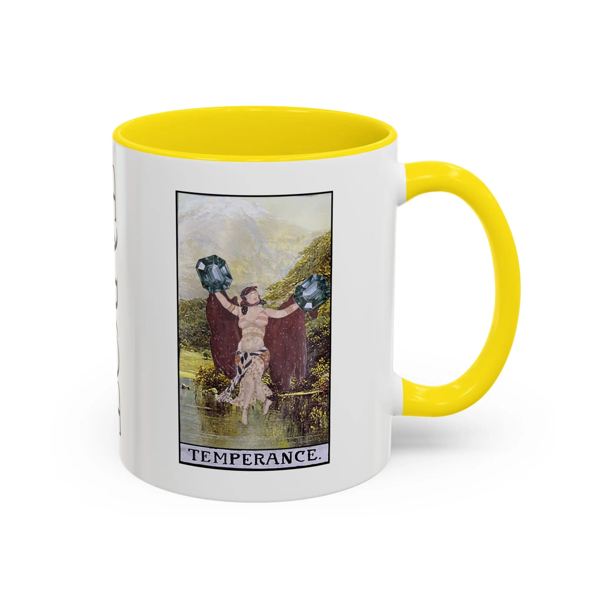 Temperance Tarot Accent Mug – PocketFate Balance & Harmony Coffee Cup (11oz, 15oz) - Image 46