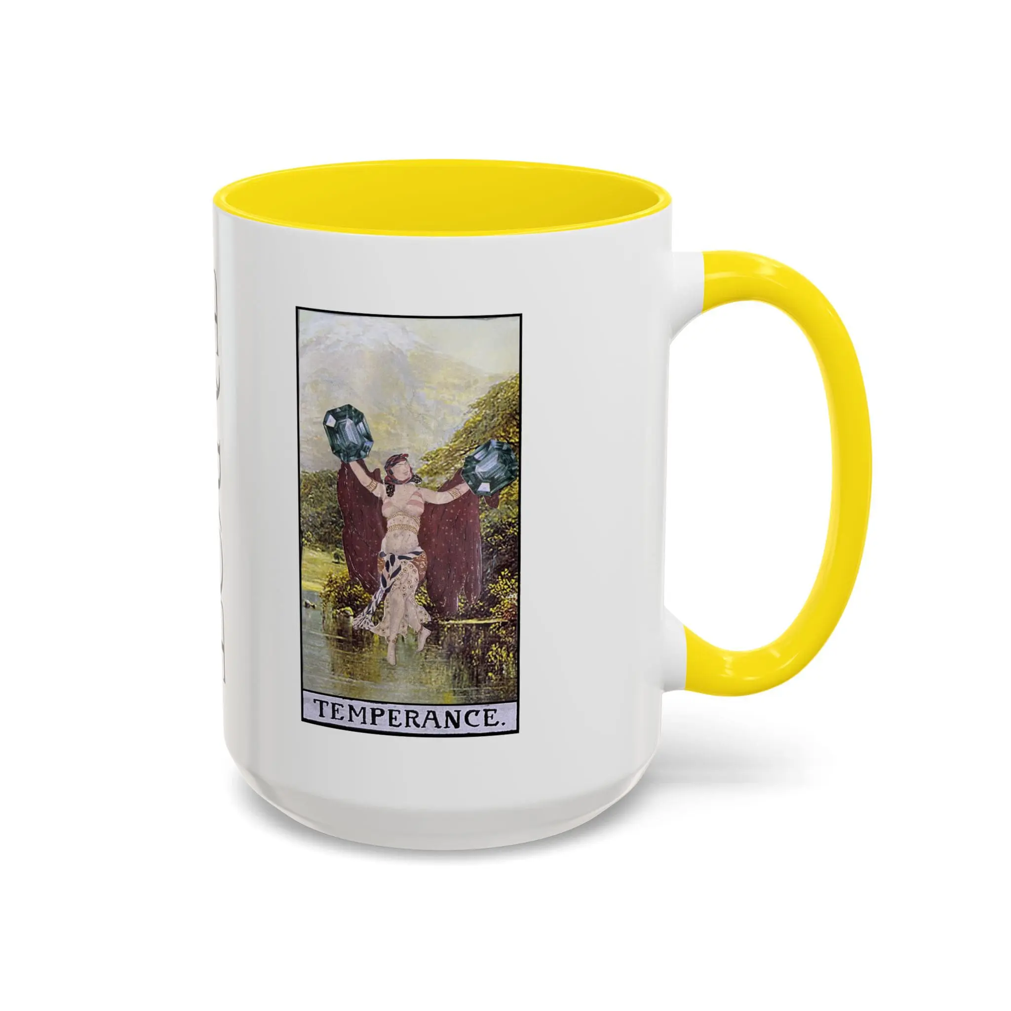 Temperance Tarot Accent Mug – PocketFate Balance & Harmony Coffee Cup (11oz, 15oz) - Image 54