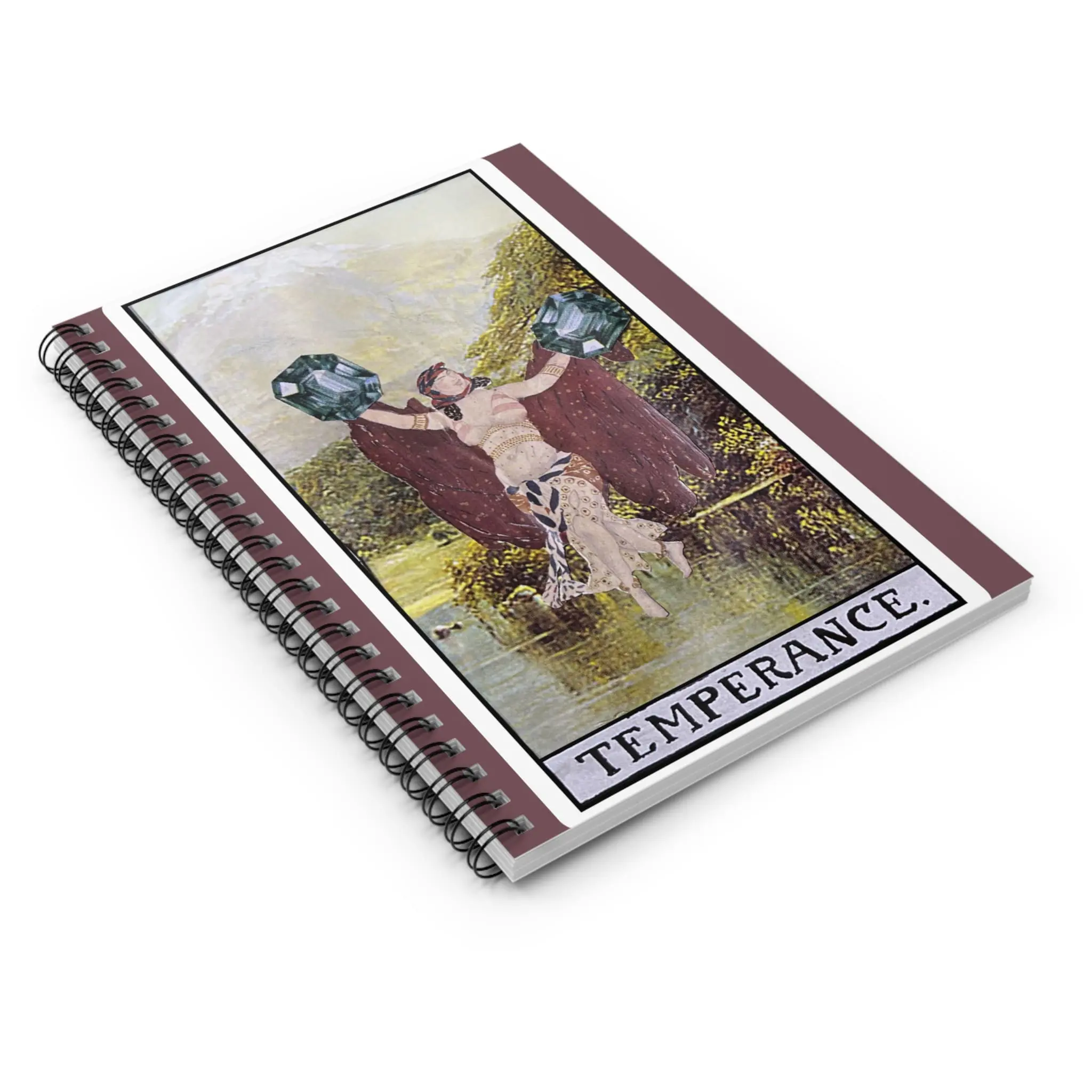 Temperance Spiral Notebook – Balance & Flow | PocketFate - Image 3