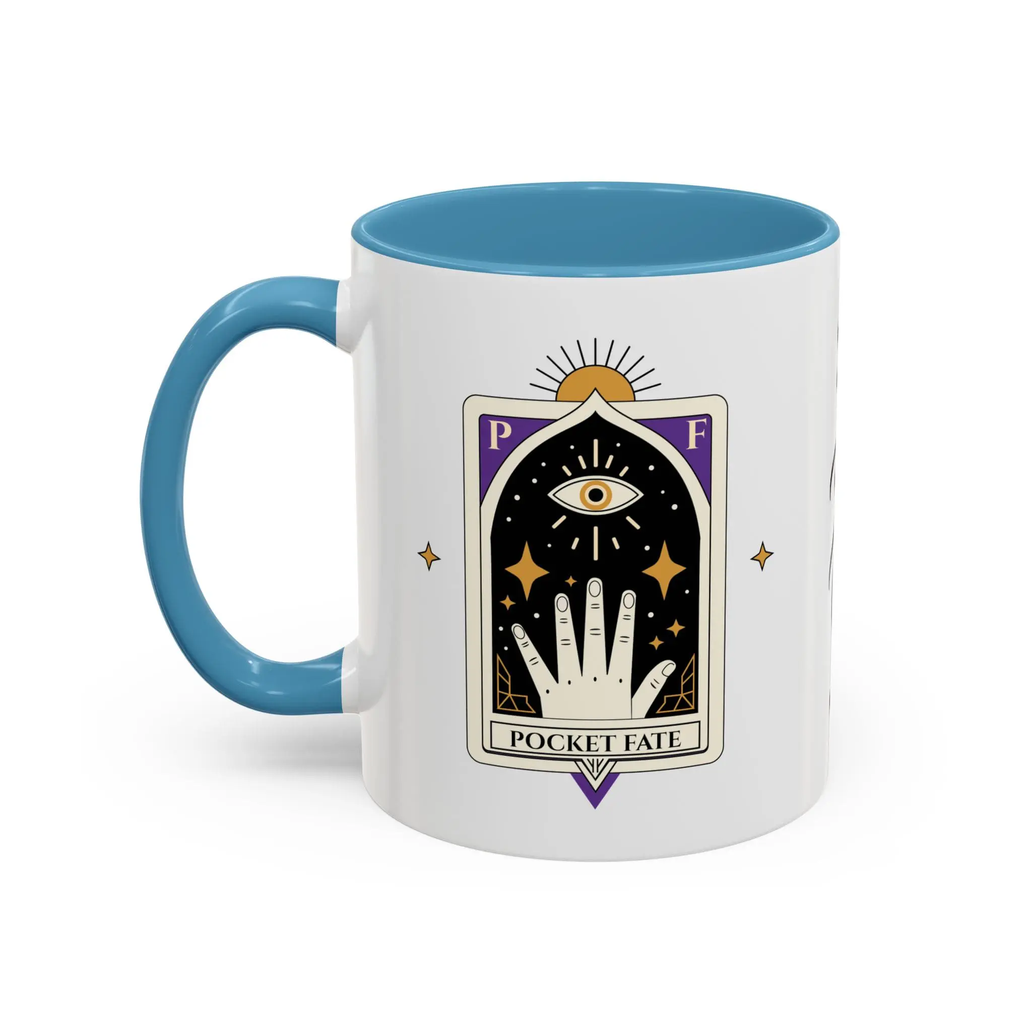 Temperance Tarot Accent Mug – PocketFate Balance & Harmony Coffee Cup (11oz, 15oz) - Image 35