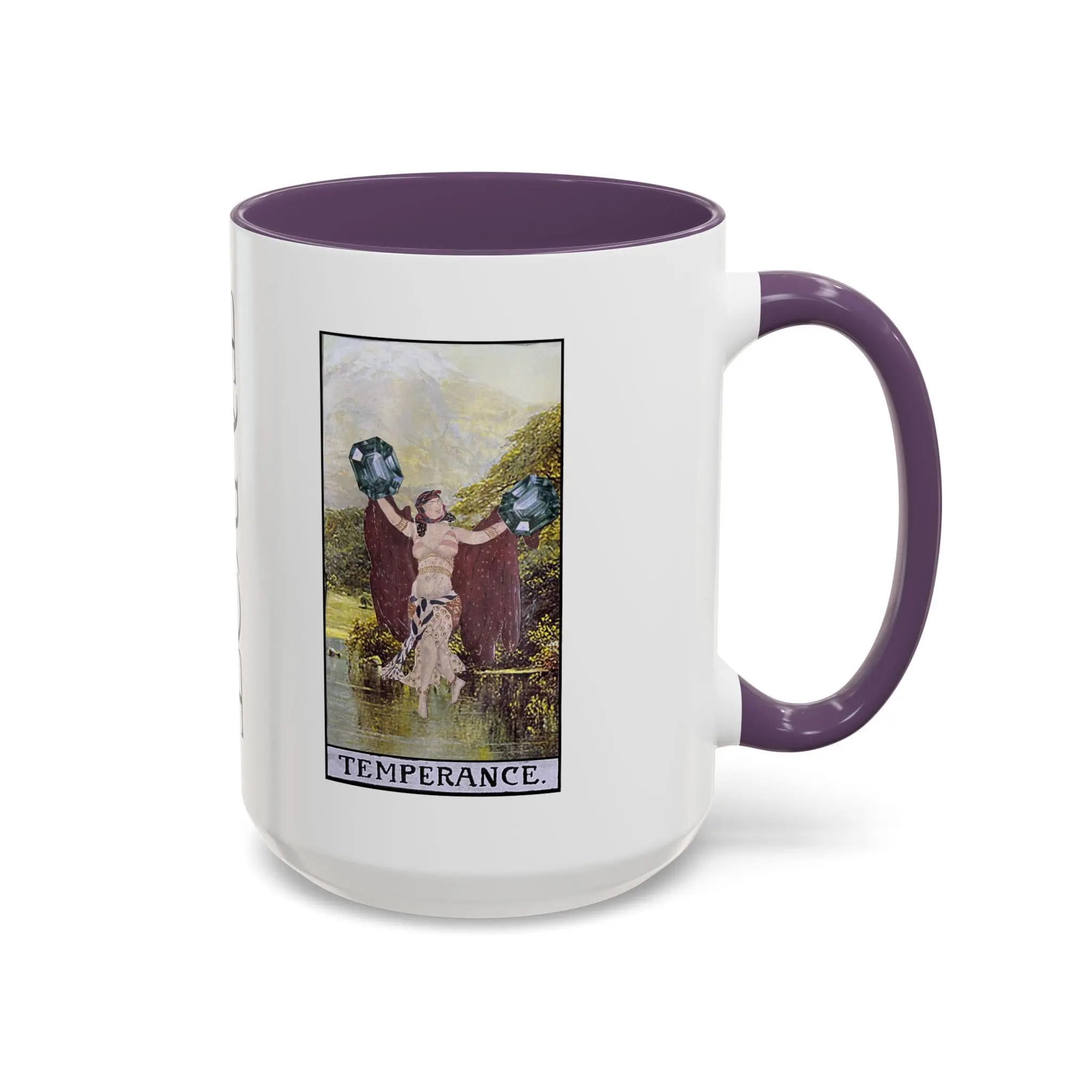Temperance Tarot Accent Mug – PocketFate Balance & Harmony Coffee Cup (11oz, 15oz) - Image 66