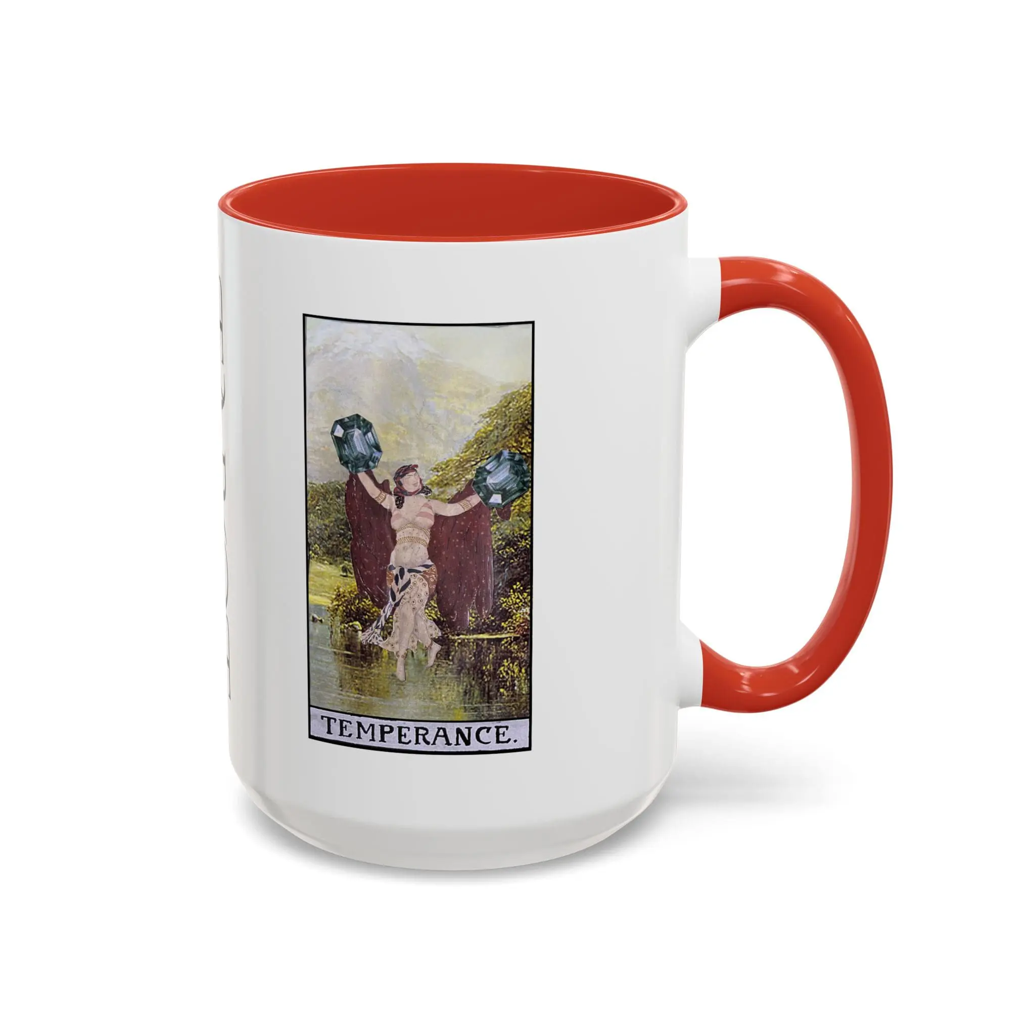 Temperance Tarot Accent Mug – PocketFate Balance & Harmony Coffee Cup (11oz, 15oz) - Image 30