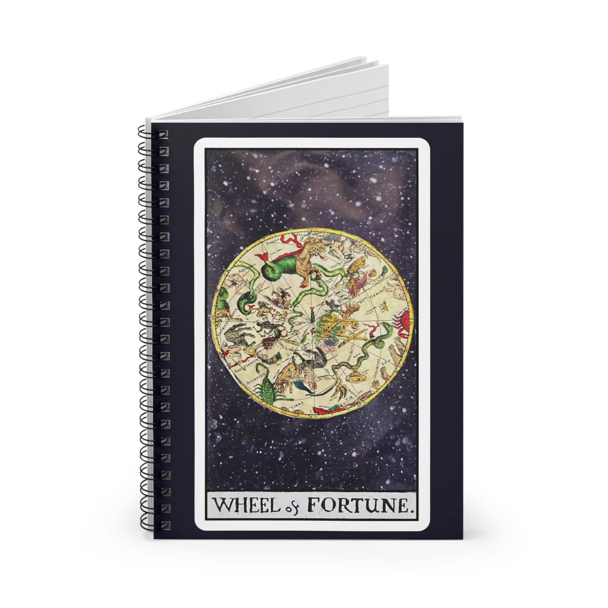 The Wheel of Fortune Spiral Notebook – Cycles & Change | PocketFate - Image 2