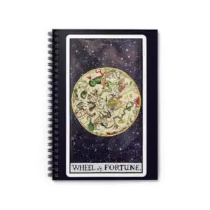 The Wheel of Fortune Spiral Notebook – Cycles & Change | PocketFate