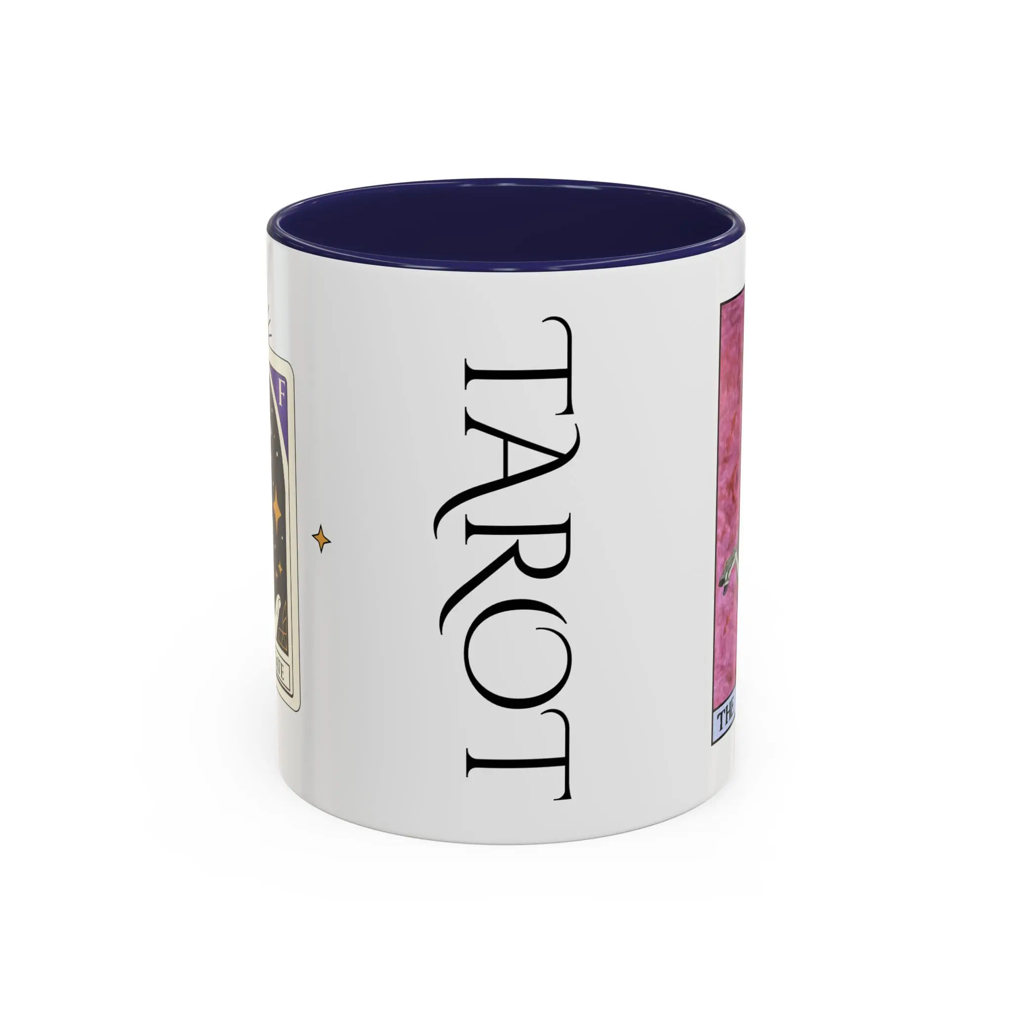 The Chariot Tarot Accent Mug – Unicorn Power & Forward Motion Coffee Cup (11oz, 15oz) - Image 5