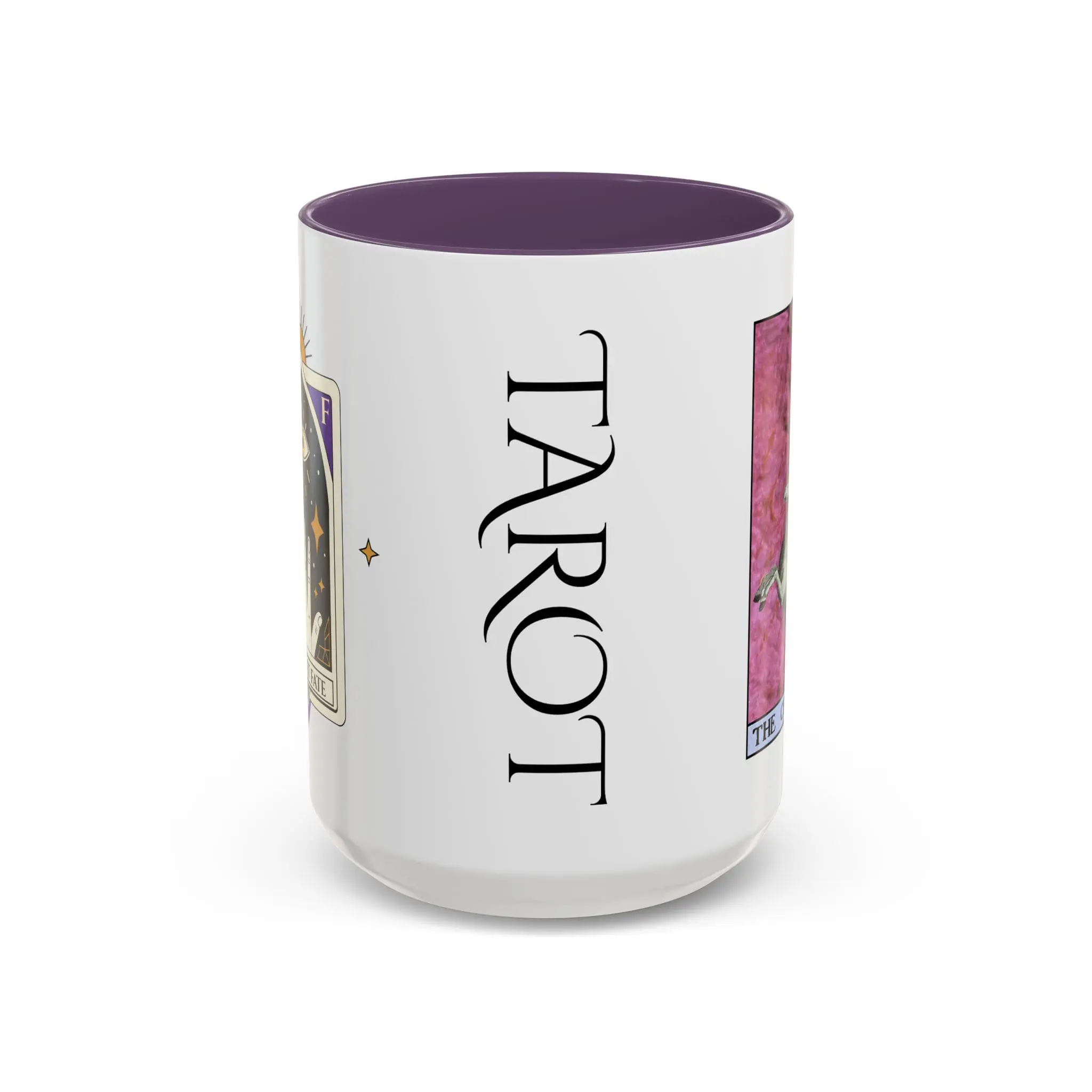 The Chariot Tarot Accent Mug – Unicorn Power & Forward Motion Coffee Cup (11oz, 15oz) - Image 65
