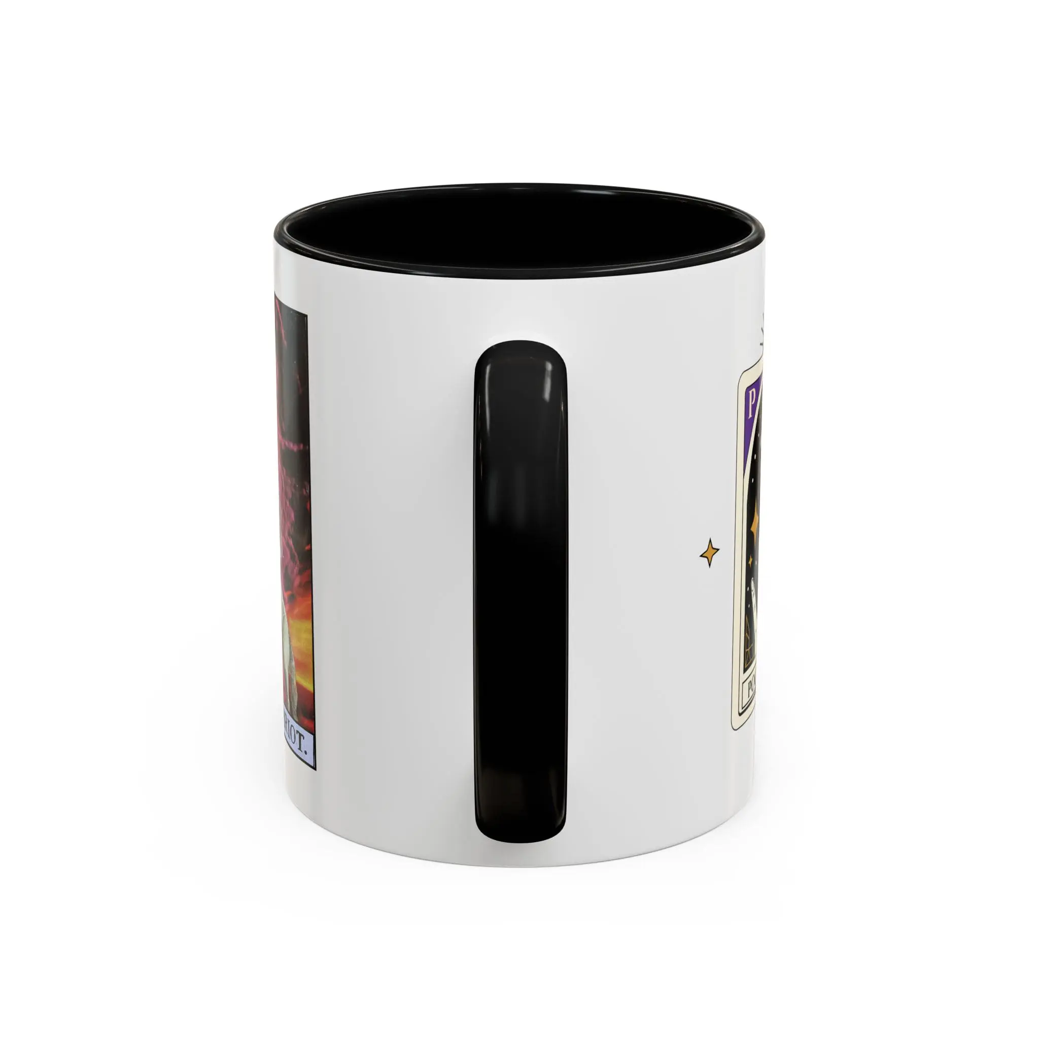The Chariot Tarot Accent Mug – Unicorn Power & Forward Motion Coffee Cup (11oz, 15oz) - Image 4