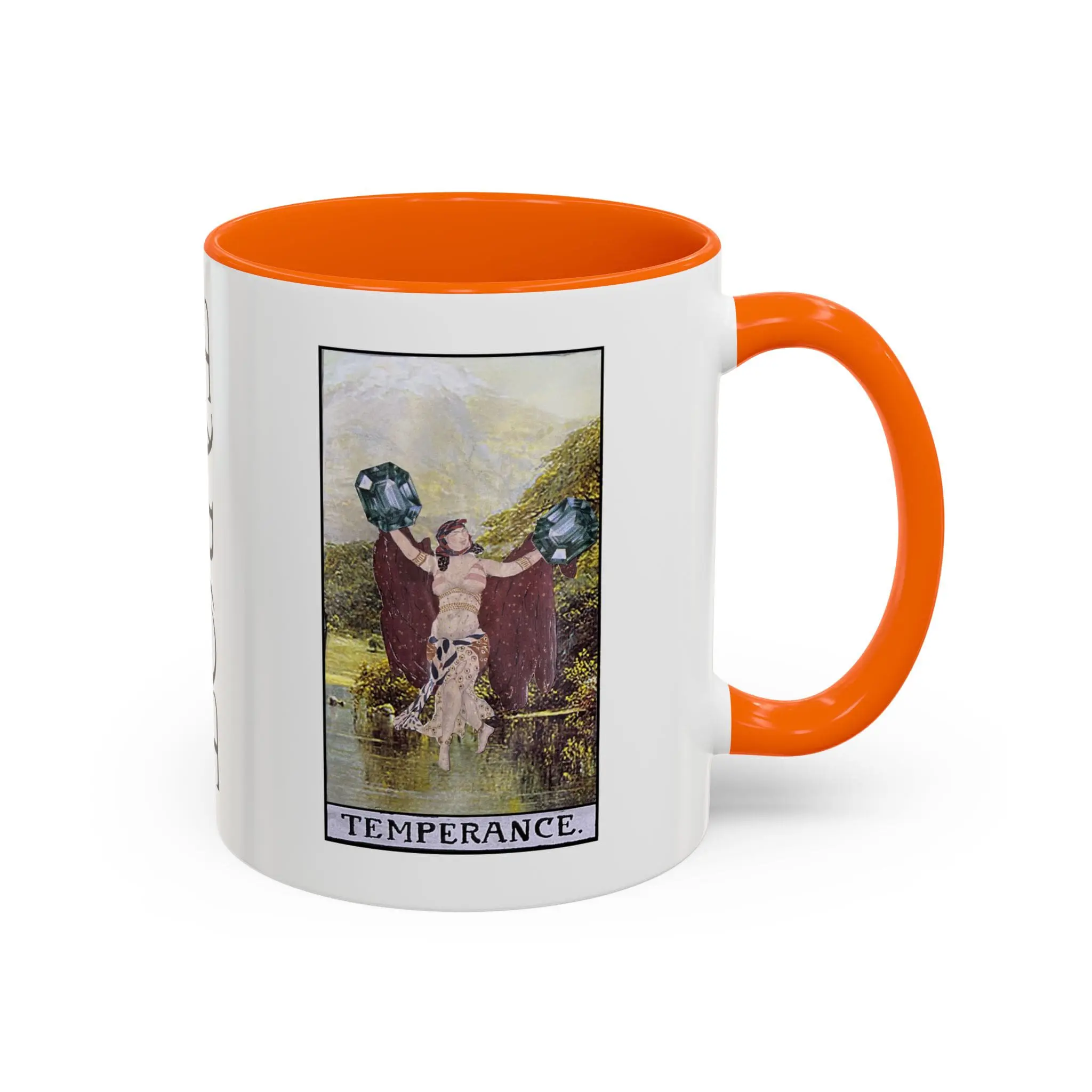 Temperance Tarot Accent Mug – PocketFate Balance & Harmony Coffee Cup (11oz, 15oz) - Image 42