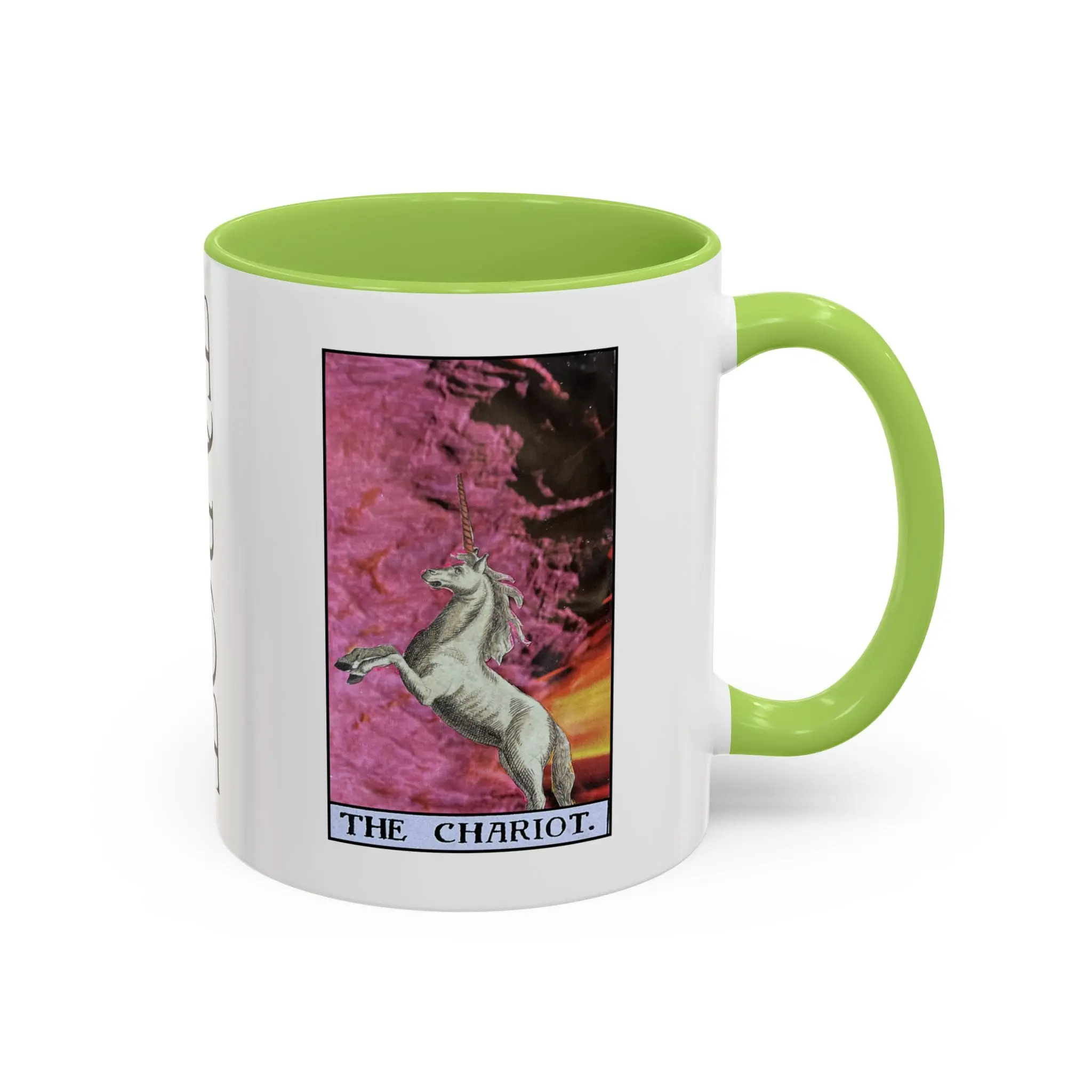 The Chariot Tarot Accent Mug – Unicorn Power & Forward Motion Coffee Cup (11oz, 15oz) - Image 58