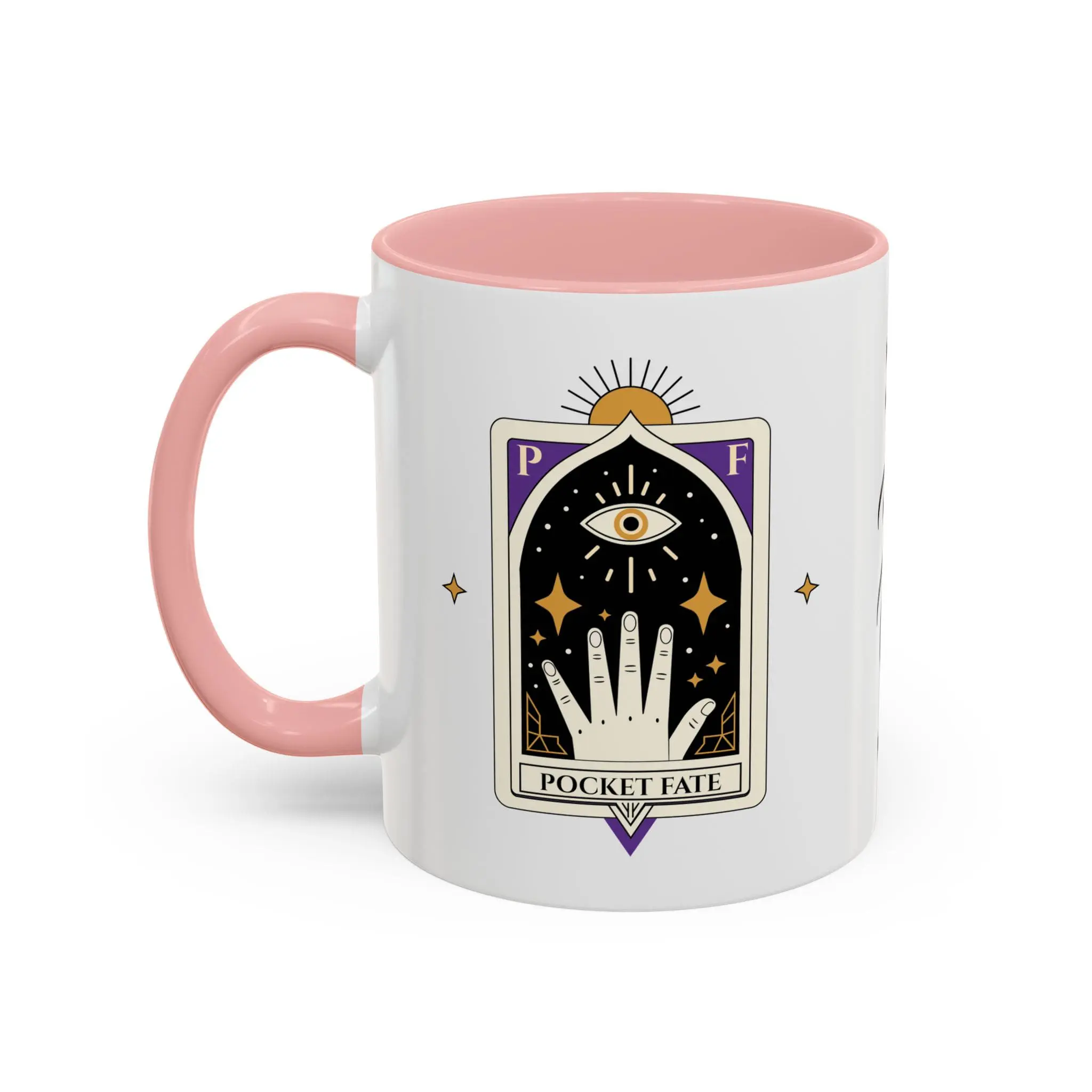 The Chariot Tarot Accent Mug – Unicorn Power & Forward Motion Coffee Cup (11oz, 15oz) - Image 11