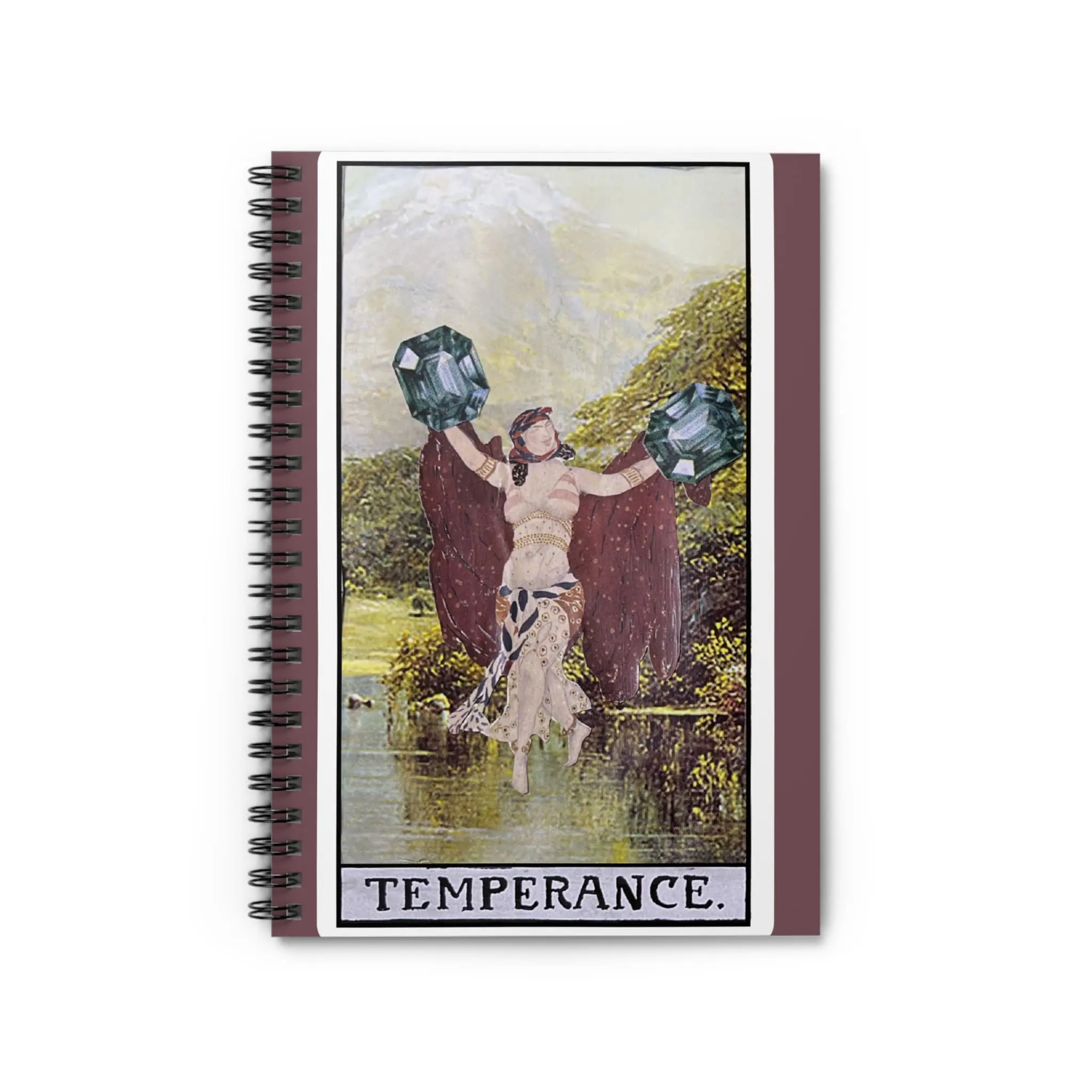 Temperance Spiral Notebook – Balance & Flow | PocketFate