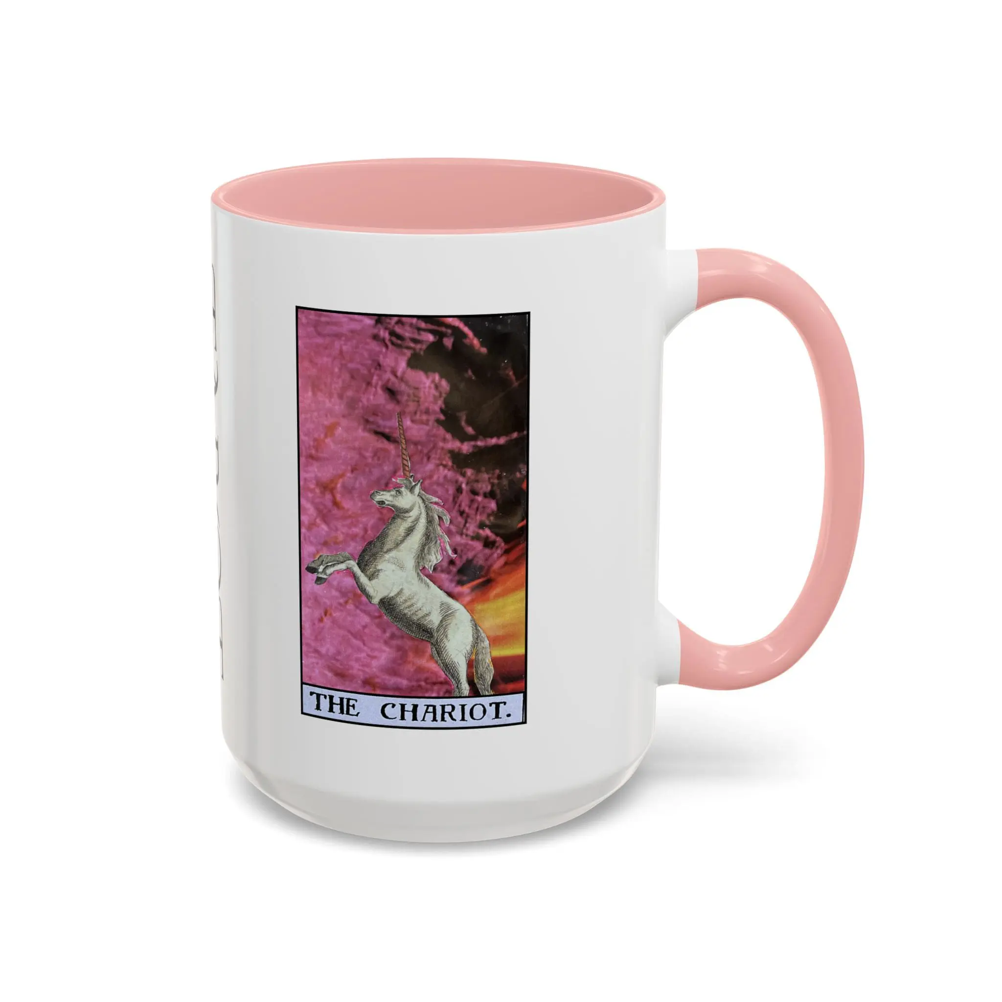 The Chariot Tarot Accent Mug – Unicorn Power & Forward Motion Coffee Cup (11oz, 15oz) - Image 26