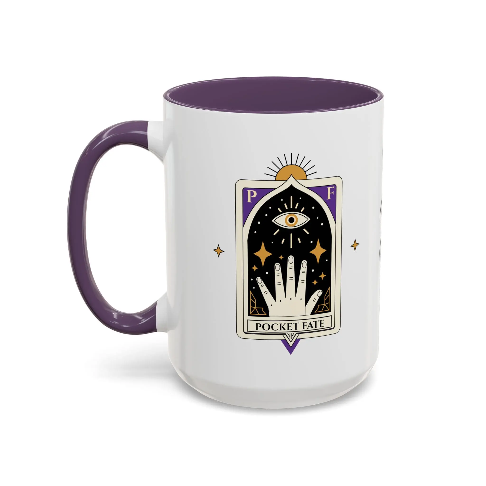 Temperance Tarot Accent Mug – PocketFate Balance & Harmony Coffee Cup (11oz, 15oz) - Image 67