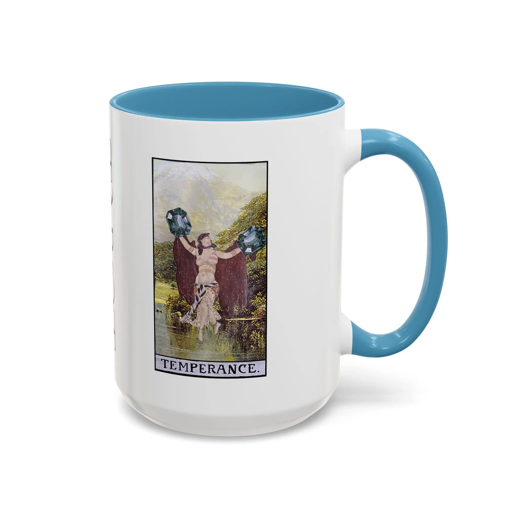 Temperance Tarot Accent Mug – PocketFate Balance & Harmony Coffee Cup (11oz, 15oz) - Image 38