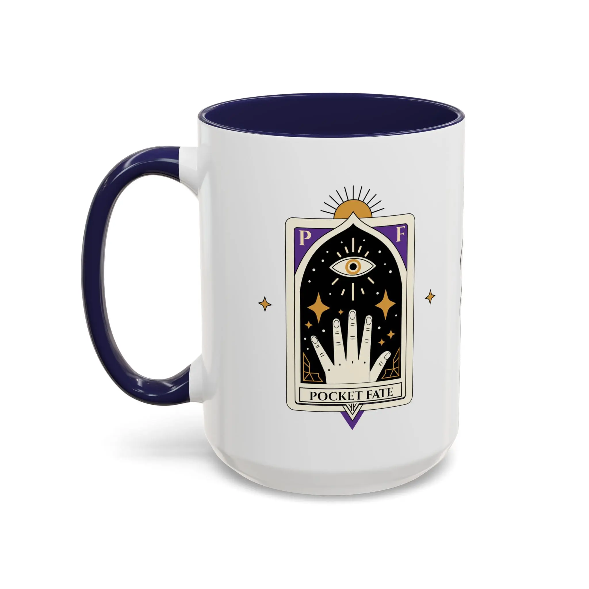Temperance Tarot Accent Mug – PocketFate Balance & Harmony Coffee Cup (11oz, 15oz) - Image 23
