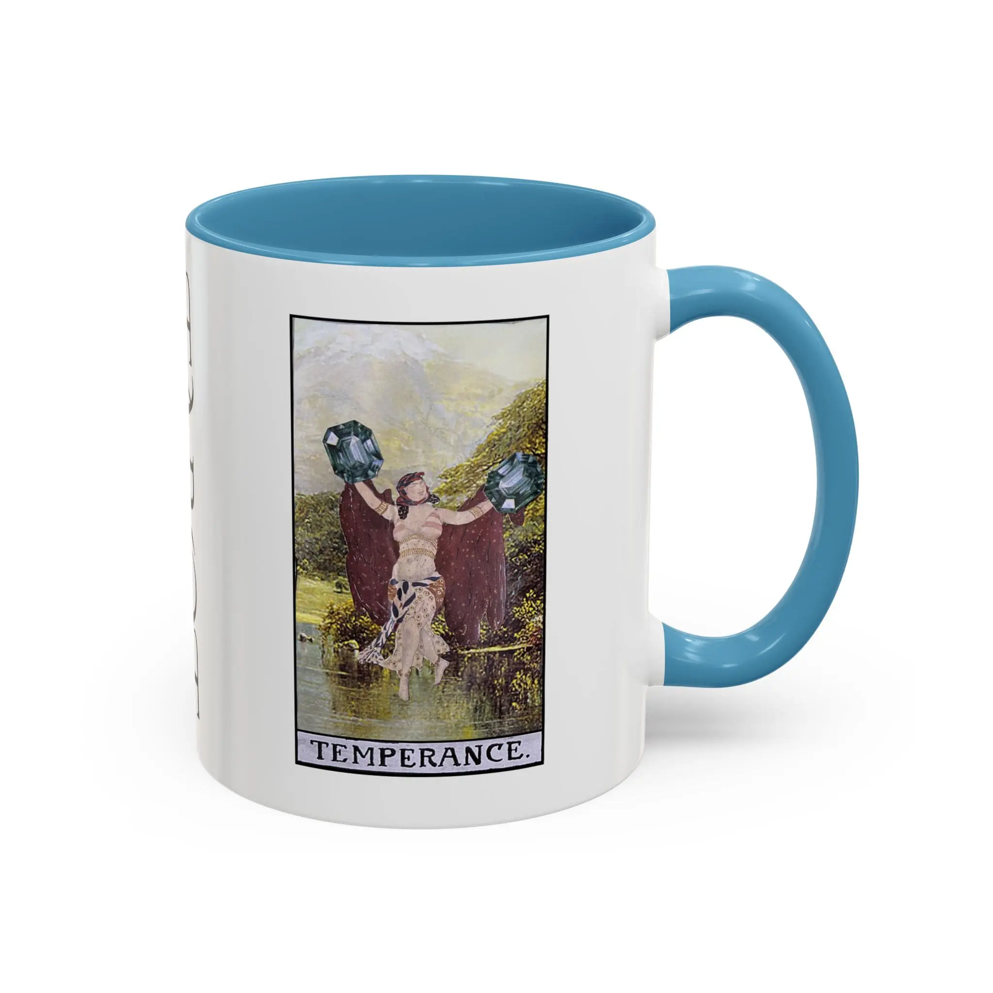 Temperance Tarot Accent Mug – PocketFate Balance & Harmony Coffee Cup (11oz, 15oz) - Image 34