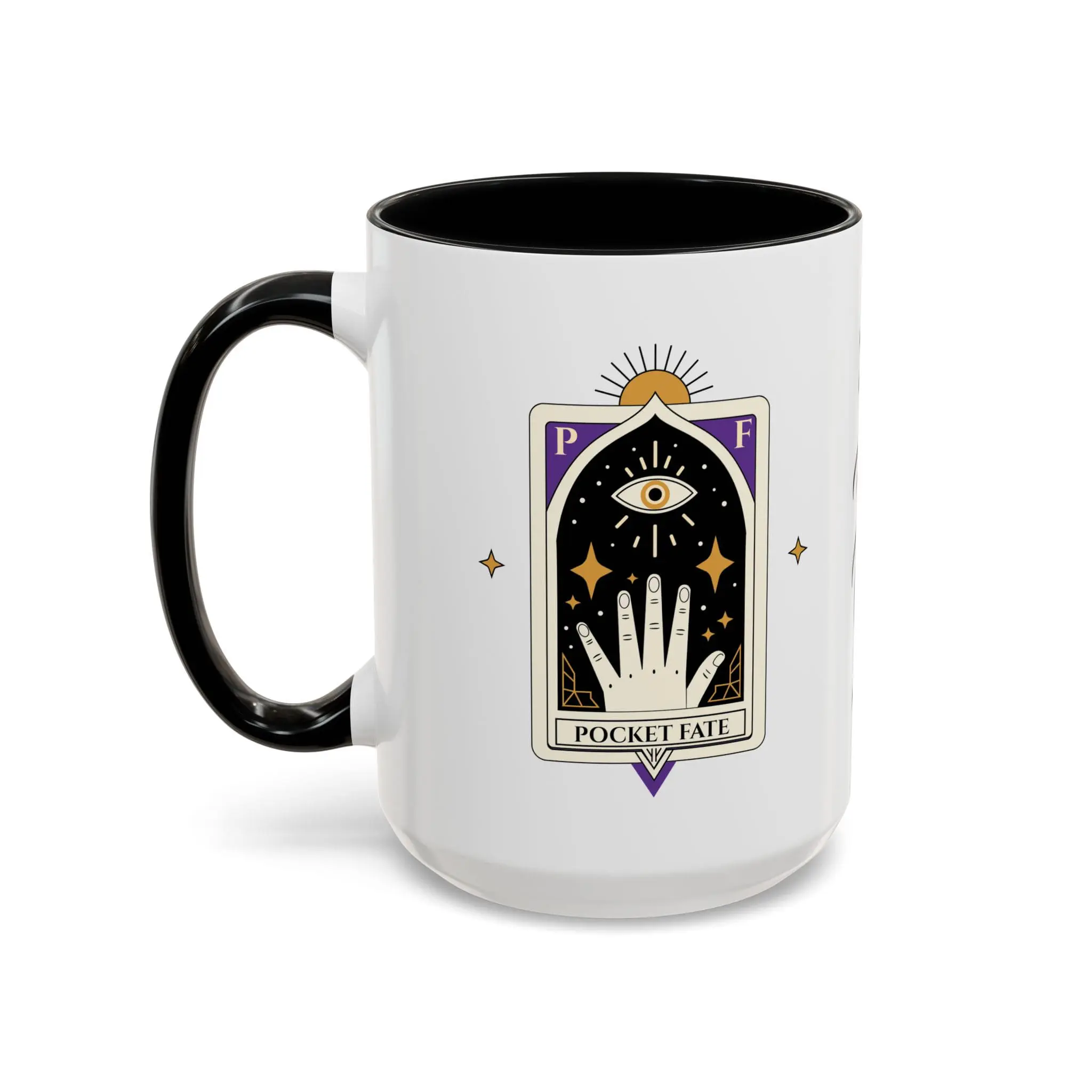 The Chariot Tarot Accent Mug – Unicorn Power & Forward Motion Coffee Cup (11oz, 15oz) - Image 19