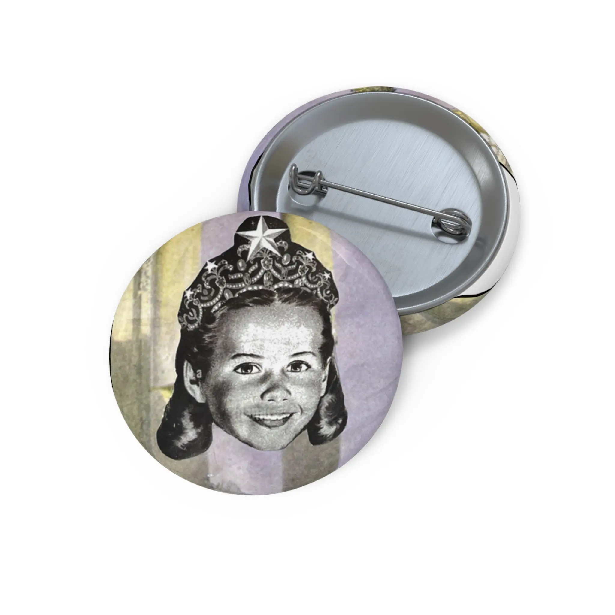 The High Priestess Tarot Pin – Intuition, Mystery & Inner Knowing Button