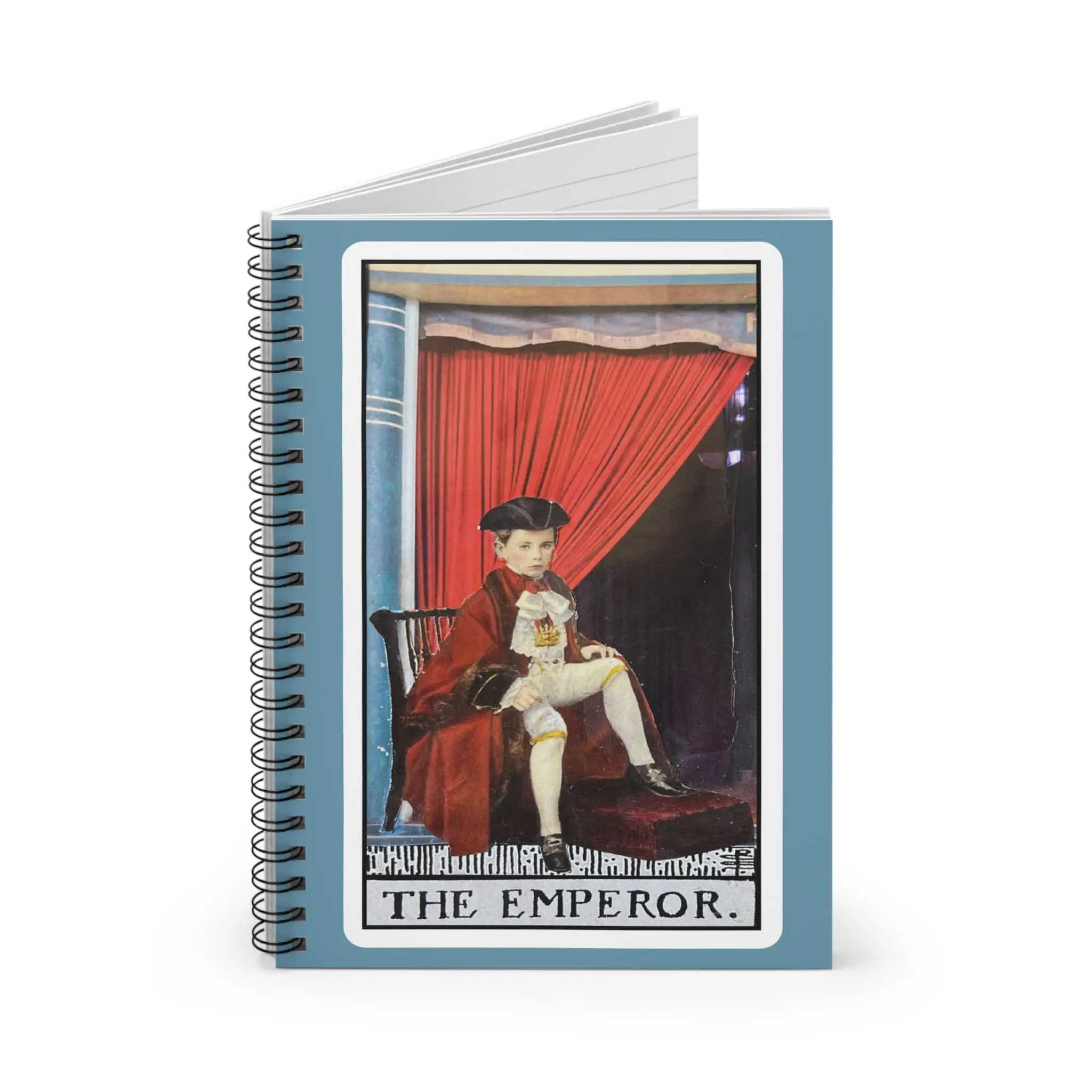 The Emperor Tarot Spiral Notebook — Ruled Journal for Tarot Readers & Spiritual Journaling - Image 2