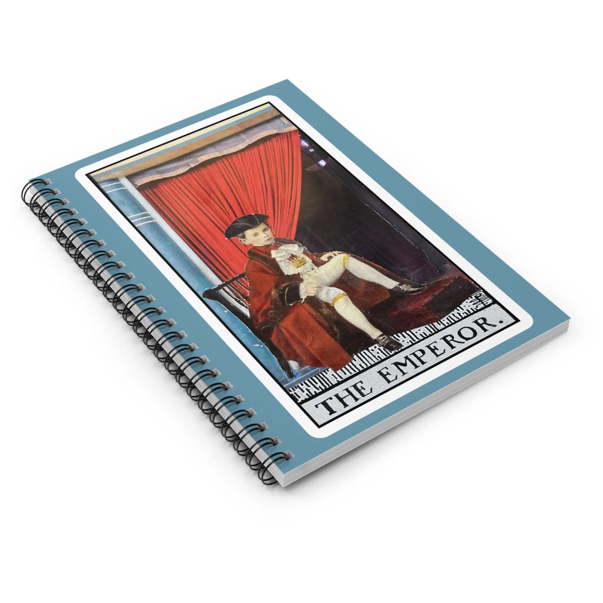 The Emperor Tarot Spiral Notebook — Ruled Journal for Tarot Readers & Spiritual Journaling - Image 3