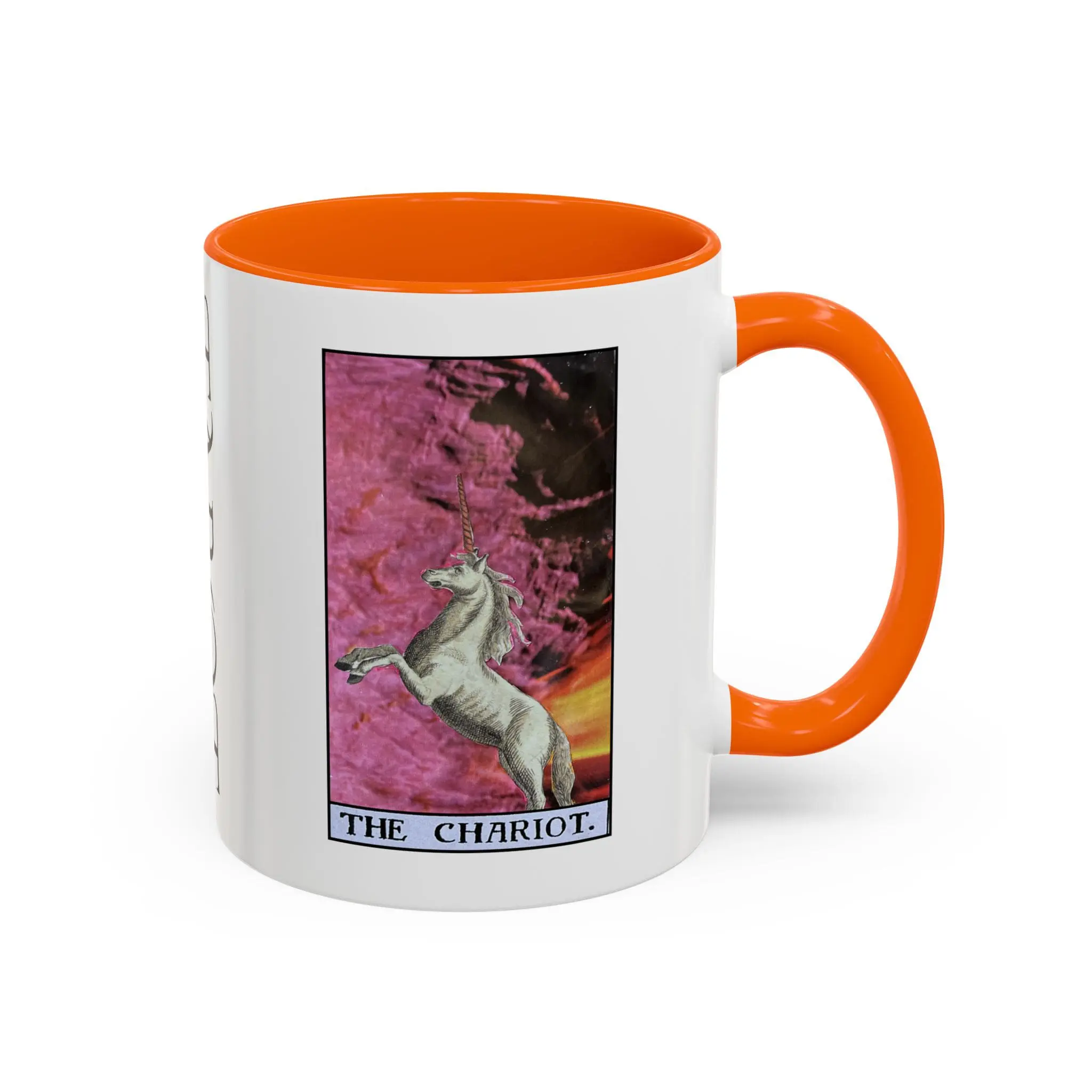 The Chariot Tarot Accent Mug – Unicorn Power & Forward Motion Coffee Cup (11oz, 15oz) - Image 42