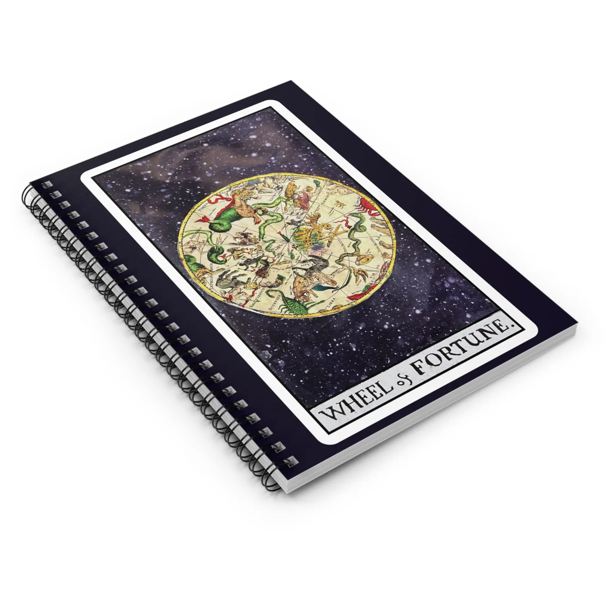 The Wheel of Fortune Spiral Notebook – Cycles & Change | PocketFate - Image 3