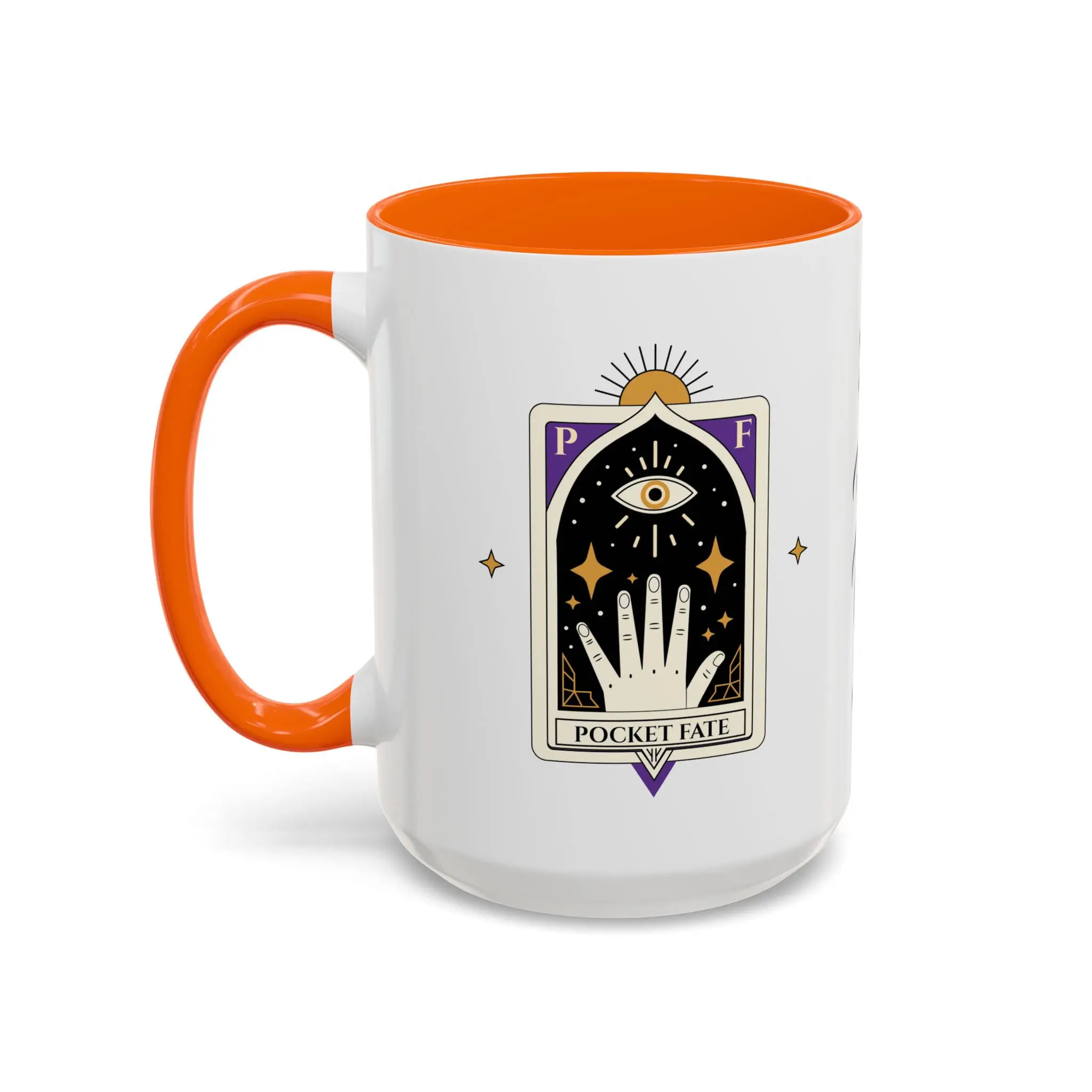 The Chariot Tarot Accent Mug – Unicorn Power & Forward Motion Coffee Cup (11oz, 15oz) - Image 51