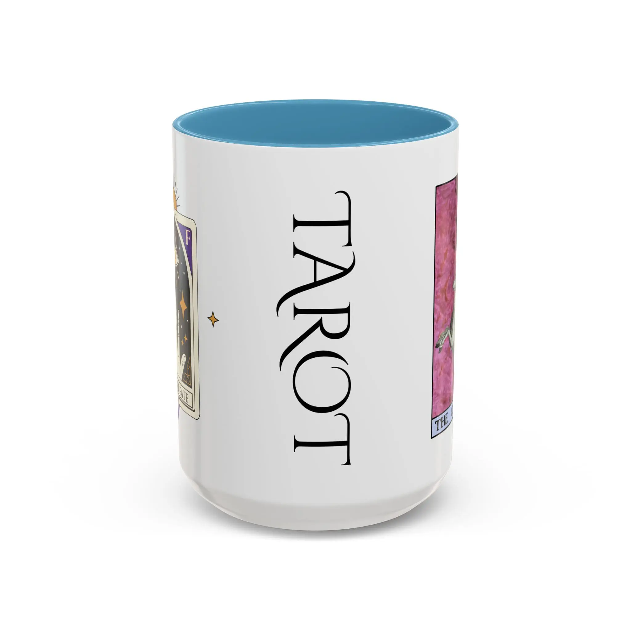 The Chariot Tarot Accent Mug – Unicorn Power & Forward Motion Coffee Cup (11oz, 15oz) - Image 37
