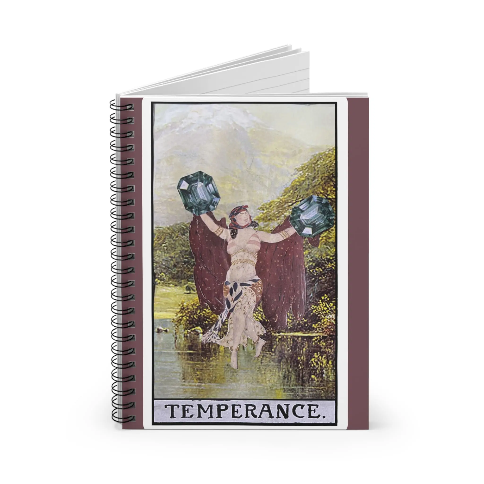 Temperance Spiral Notebook – Balance & Flow | PocketFate - Image 2
