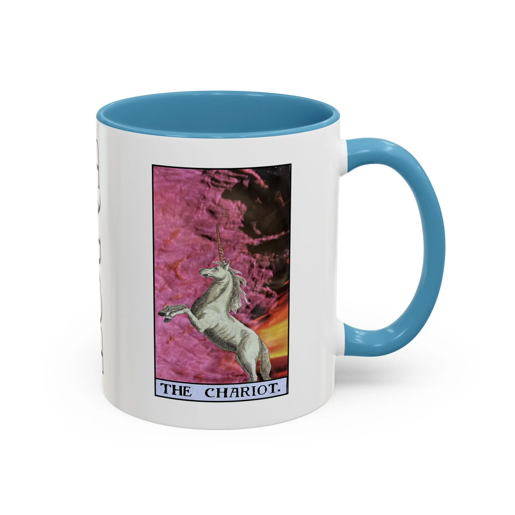 The Chariot Tarot Accent Mug – Unicorn Power & Forward Motion Coffee Cup (11oz, 15oz) - Image 34