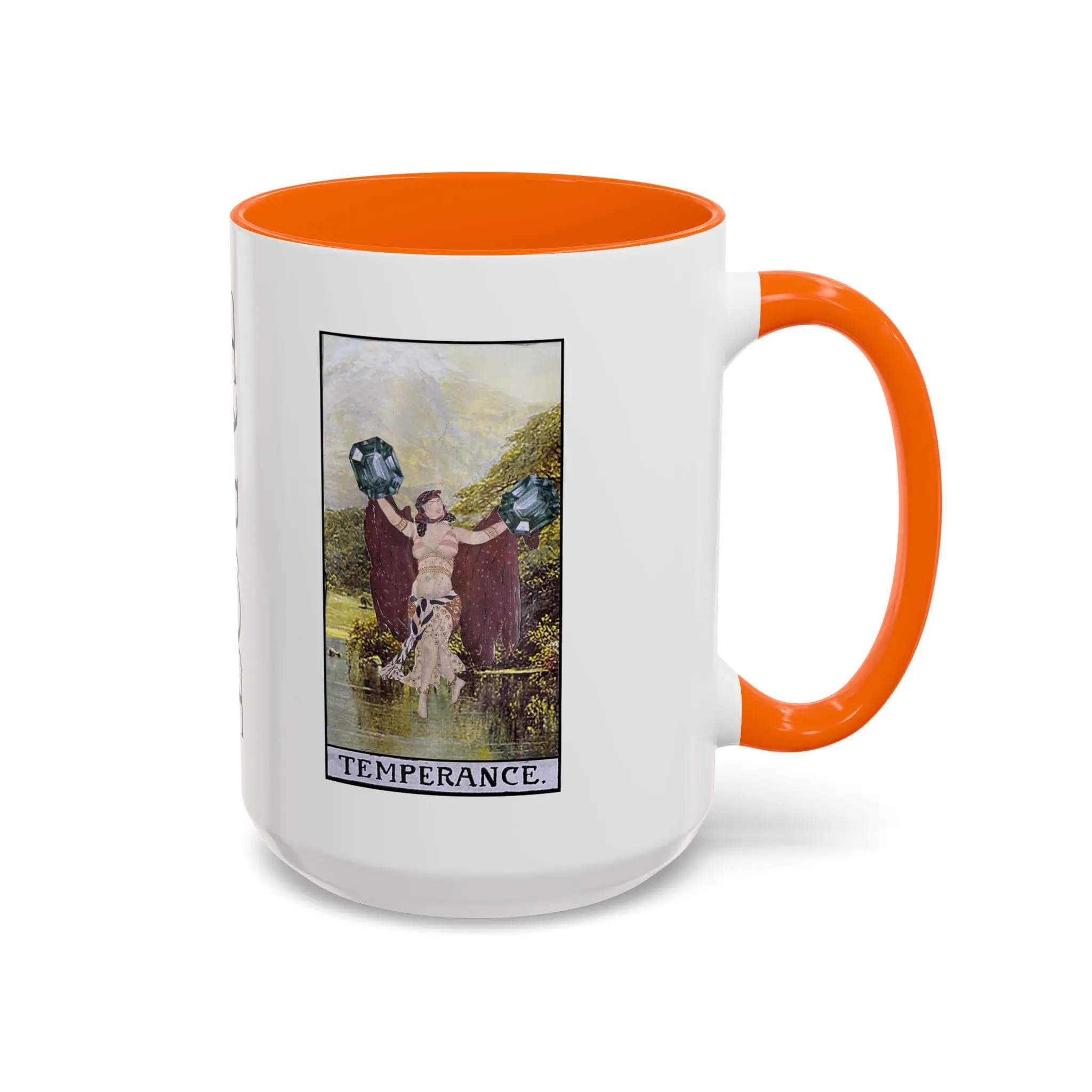 Temperance Tarot Accent Mug – PocketFate Balance & Harmony Coffee Cup (11oz, 15oz) - Image 50