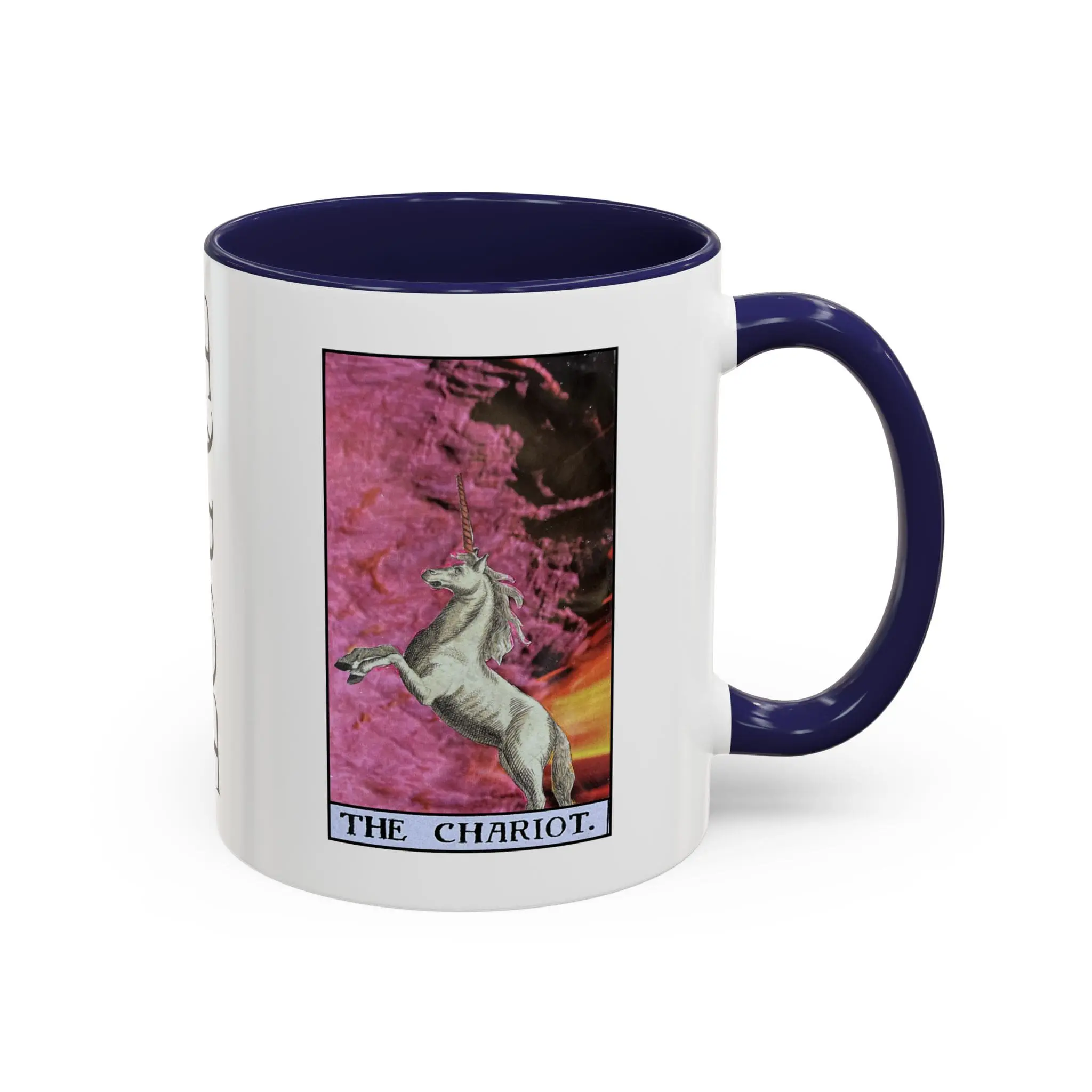 The Chariot Tarot Accent Mug – Unicorn Power & Forward Motion Coffee Cup (11oz, 15oz) - Image 6