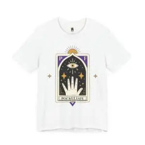 PocketFate Mystic Hand T-Shirt – Tarot Eye Symbol Graphic Tee
