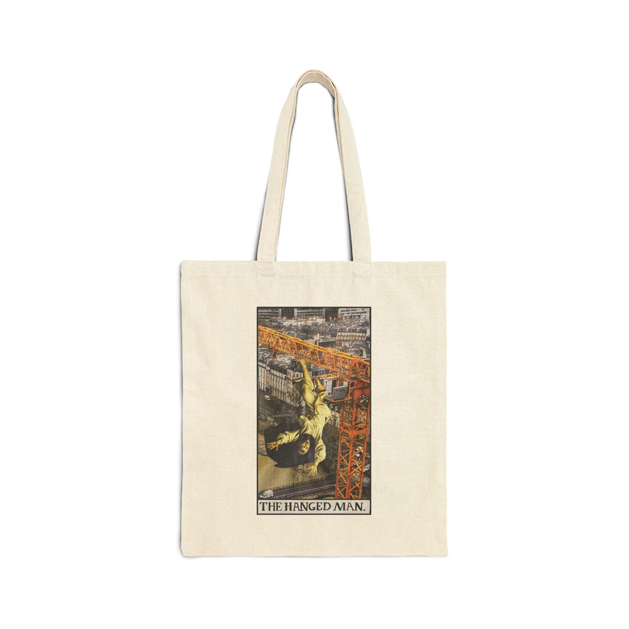 The Hanged Man Tarot Tote Bag – Mystical Surrender Market Bag – Major Arcana Tarot Carryall